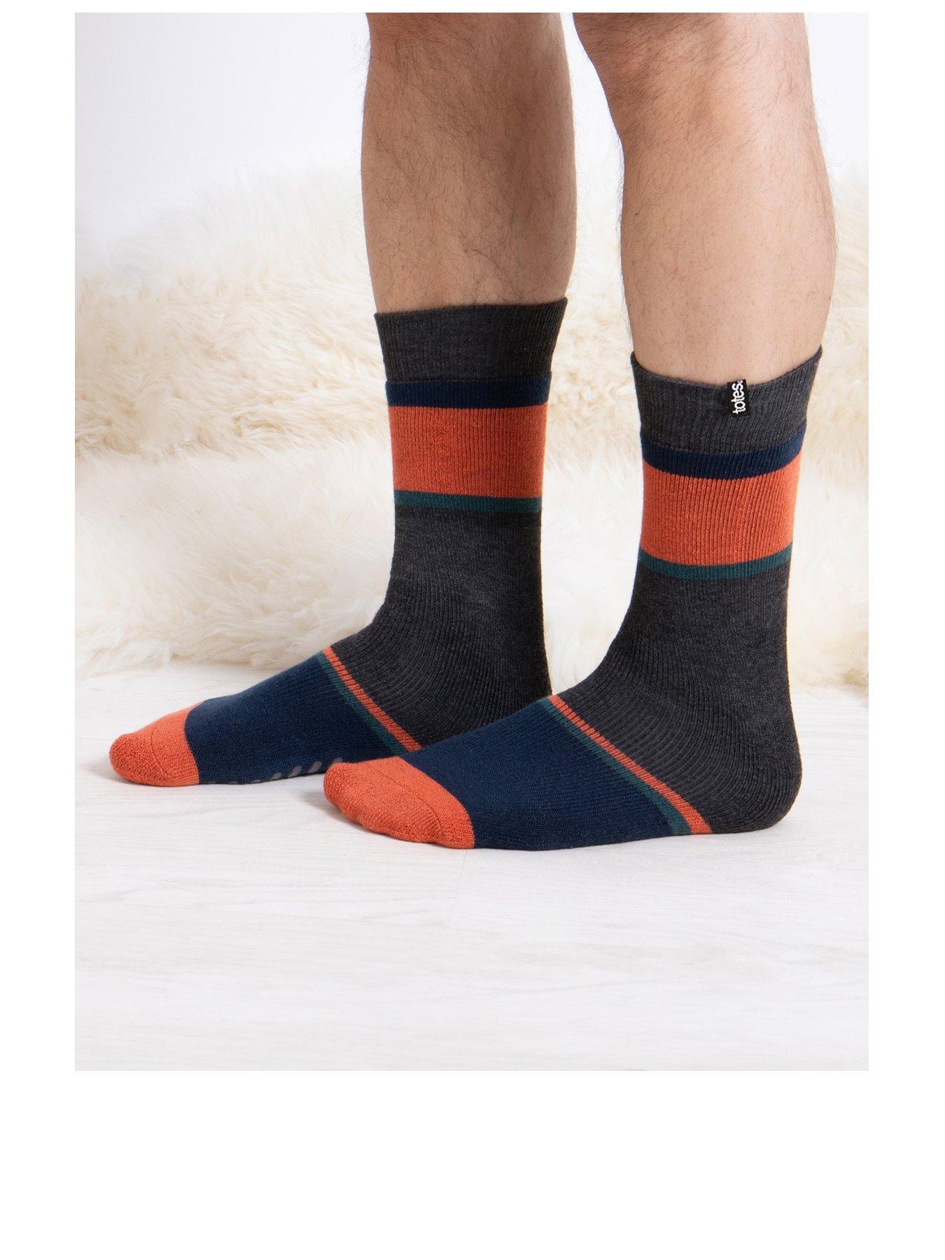 totes-2-pack-original-football-stripe-slipper-socks-multistillFront