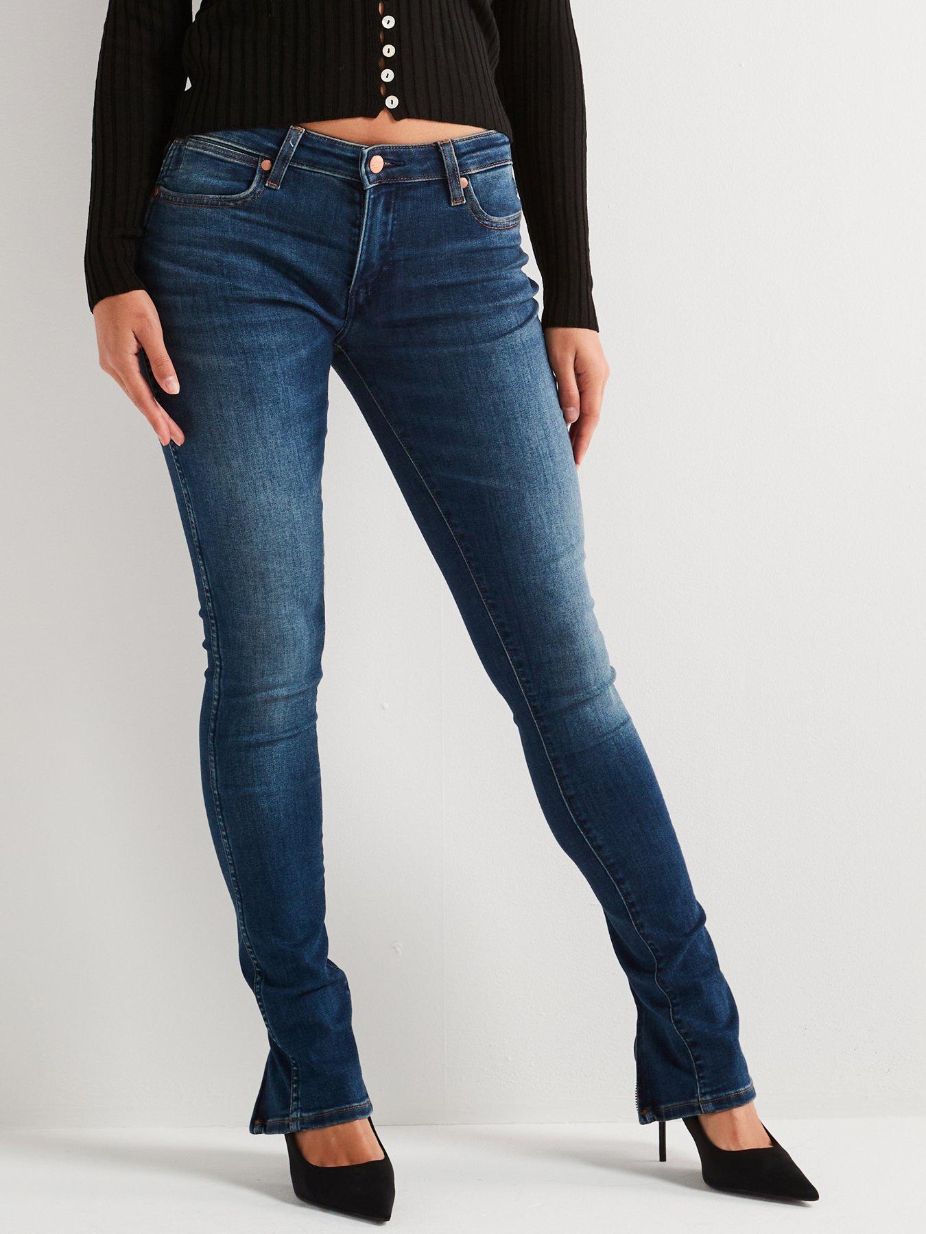 Image of Wrangler Spat Jean-blue