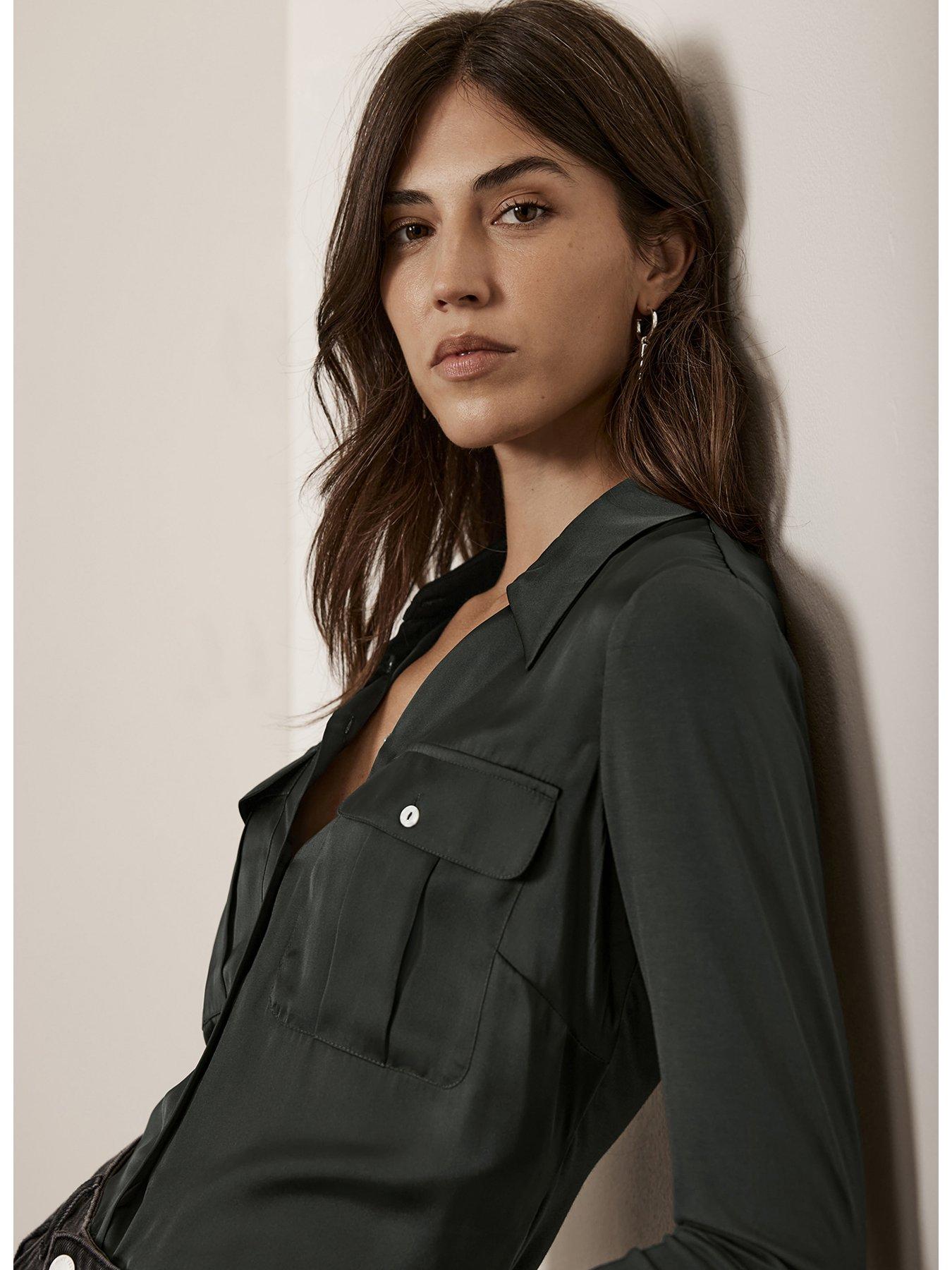 mint-velvet-satin-utility-shirt-khakioutfit