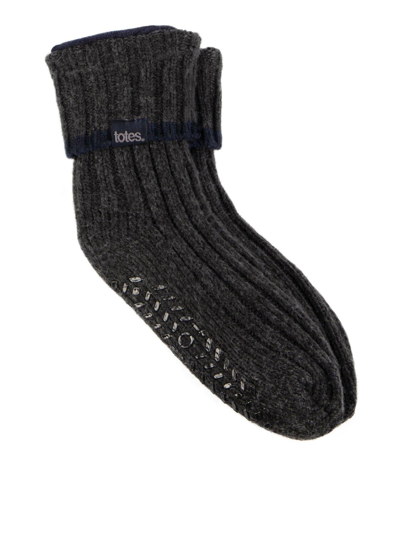 Image 1 of 4 of TOTES Totes 1 Pair Chunky Slipper Socks