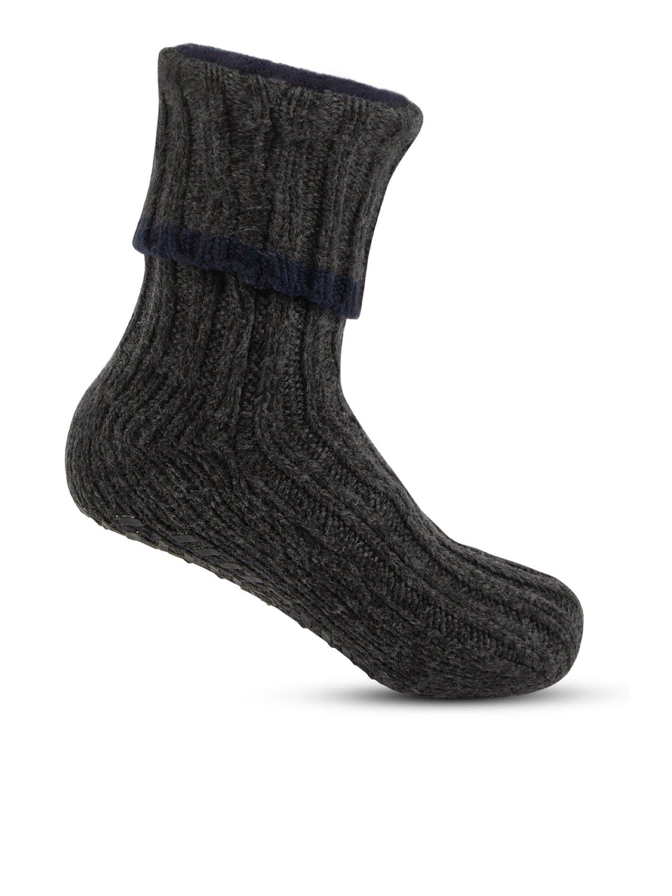 Image 3 of 4 of TOTES Totes 1 Pair Chunky Slipper Socks