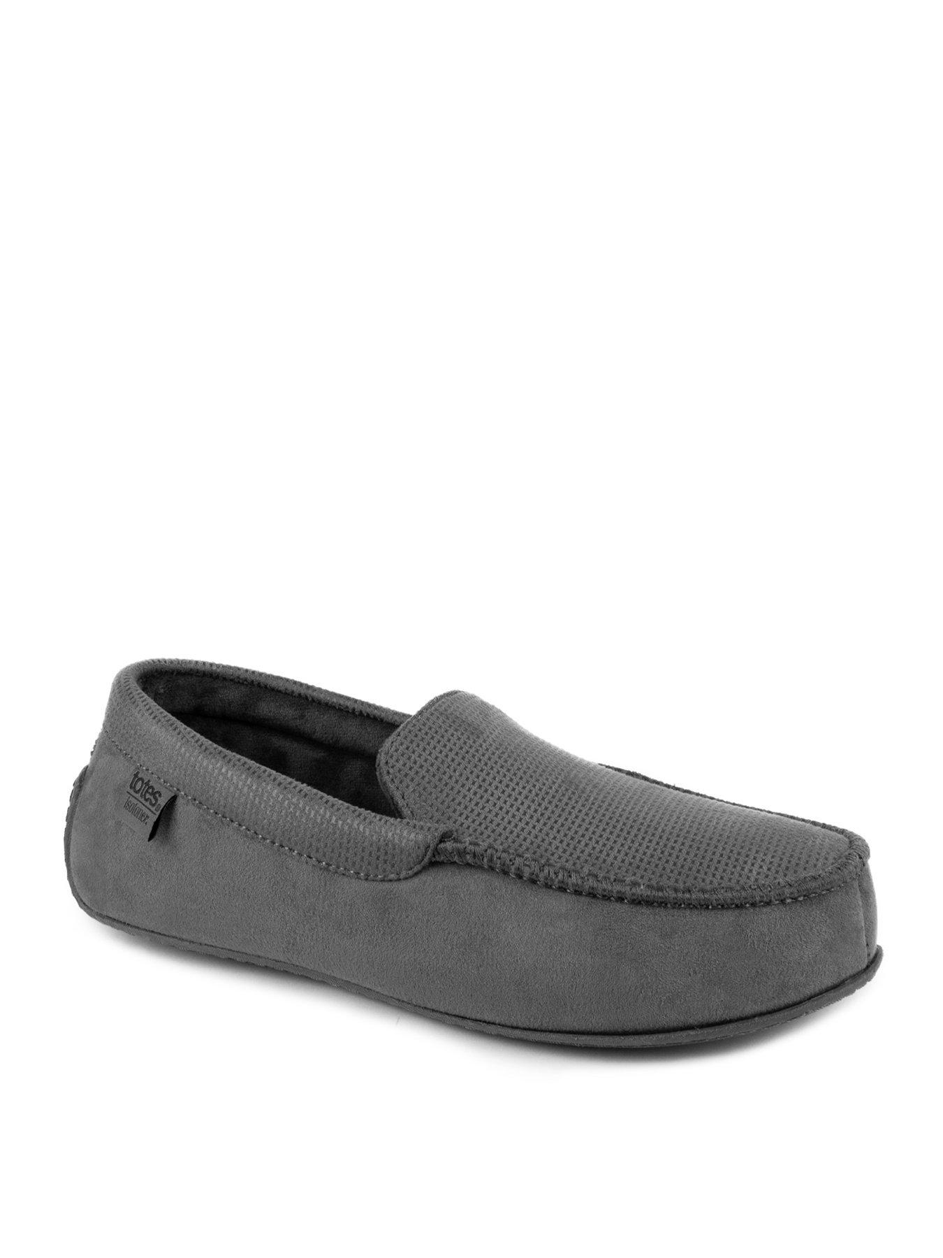Image 2 of 6 of TOTES Totes Isotoner Square Patterned Moccasin Slipper