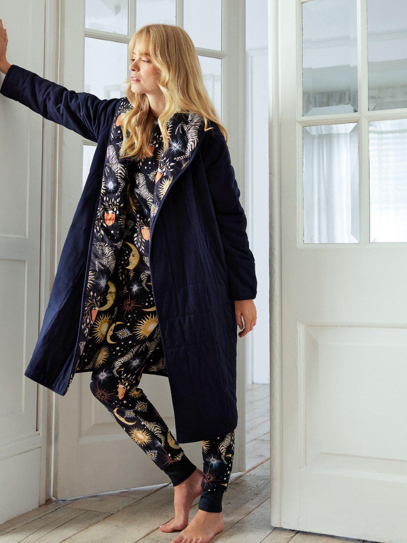 chelsea-peers-quilted-midi-robe-navy