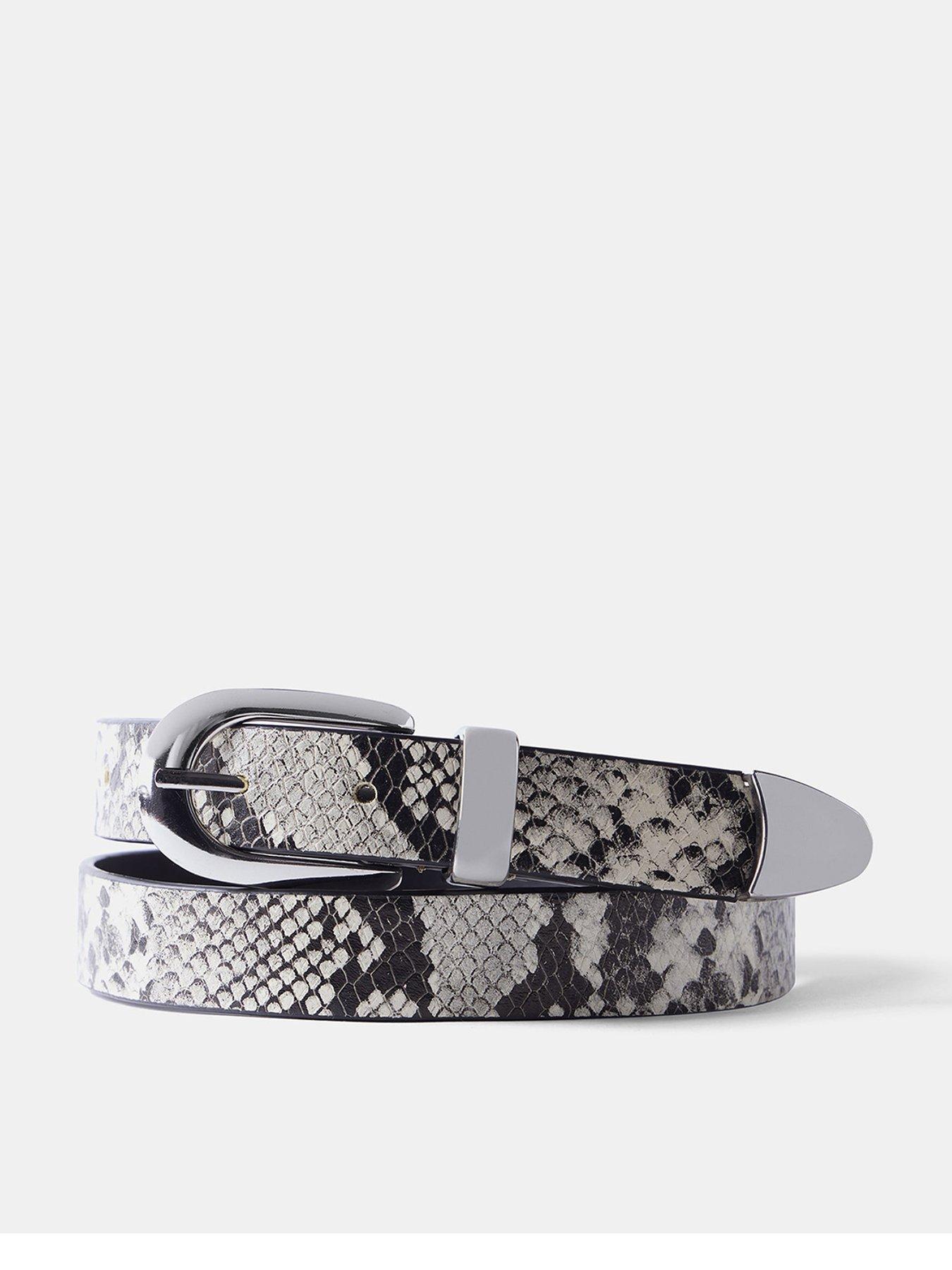 mint-velvet-snake-effect-buckle-belt