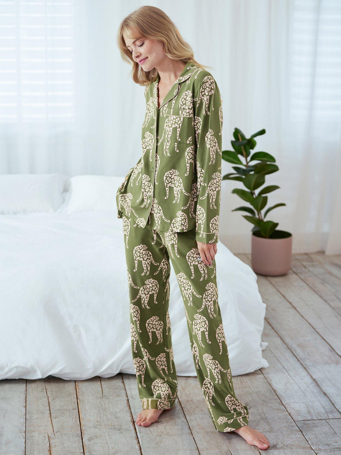 chelsea-peers-button-up-long-set-green