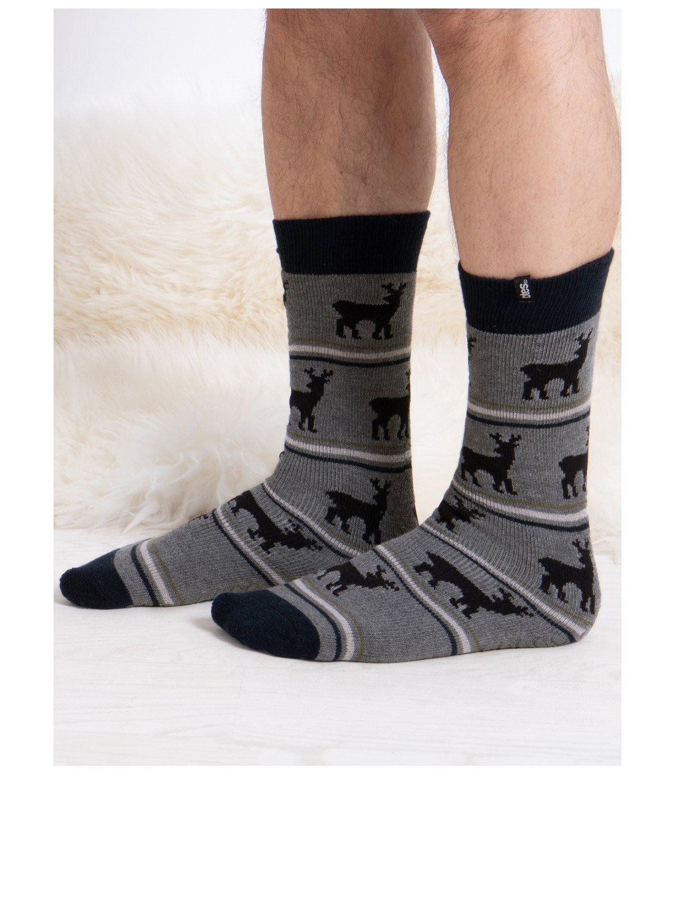 totes-totes-1-pair-original-stag-slipper-socksstillFront