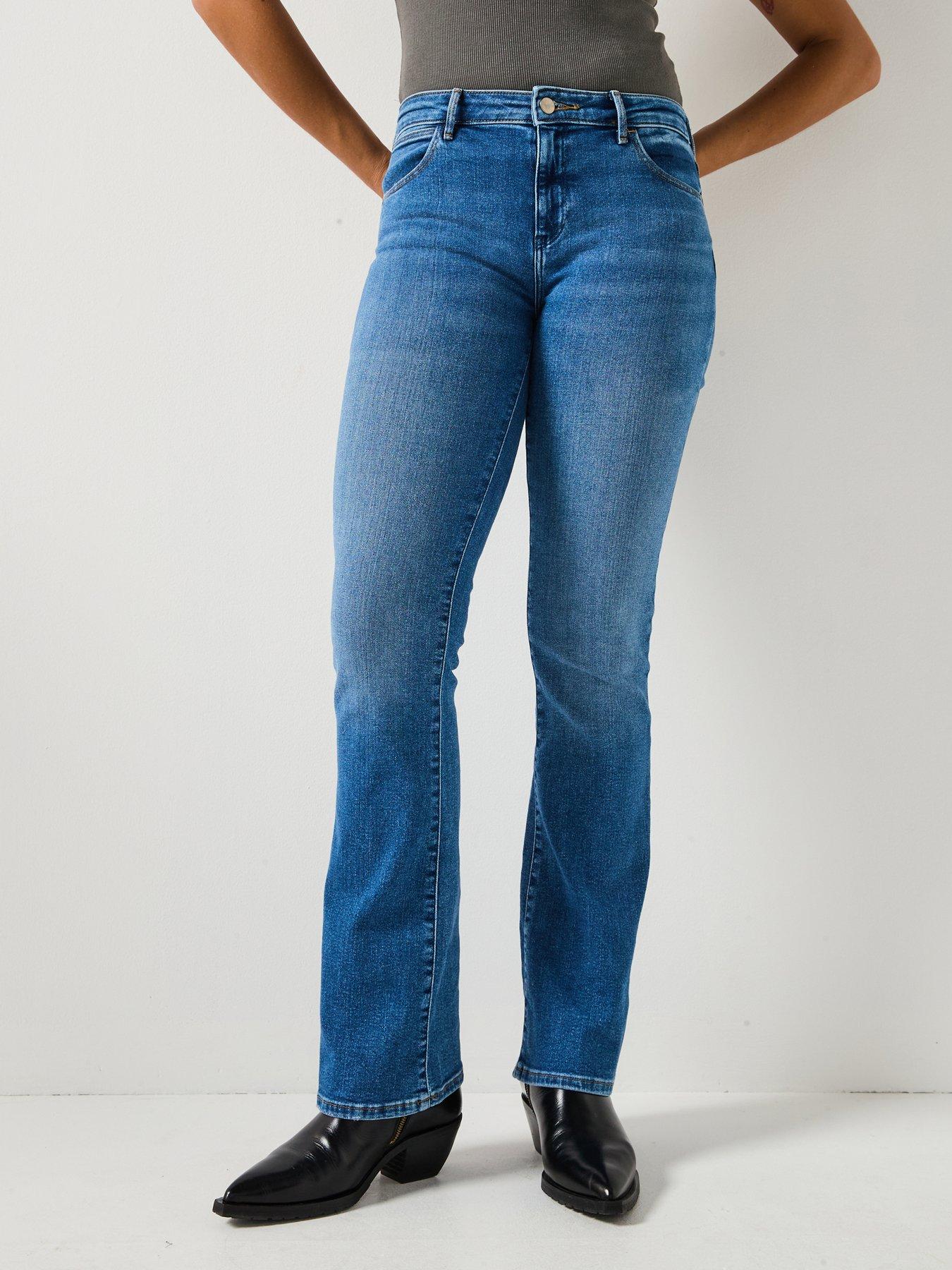 Wrangler Bootcut Jean-blue