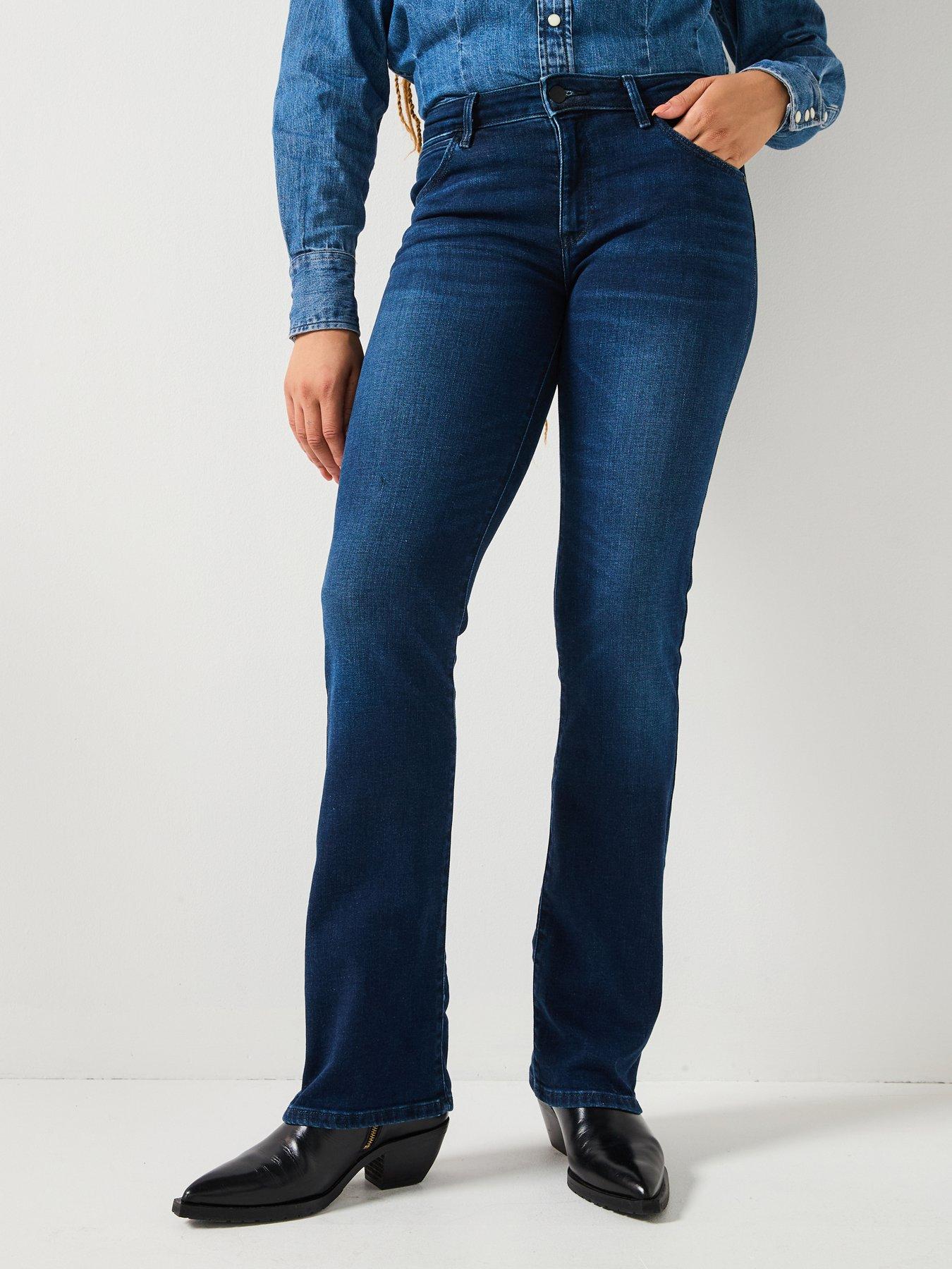 Wrangler Bootcut Jean-blue