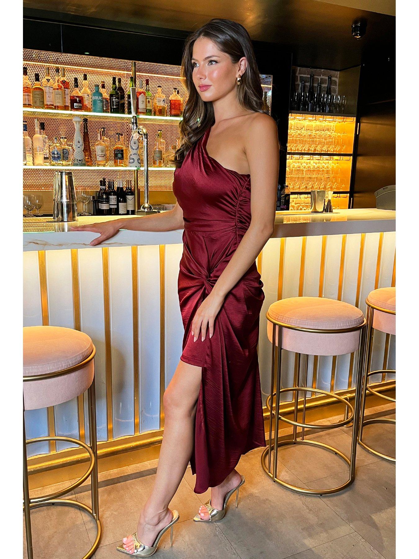 ax-paris-wine-one-shoulder-knot-skirt-satin-midi-dress-redback