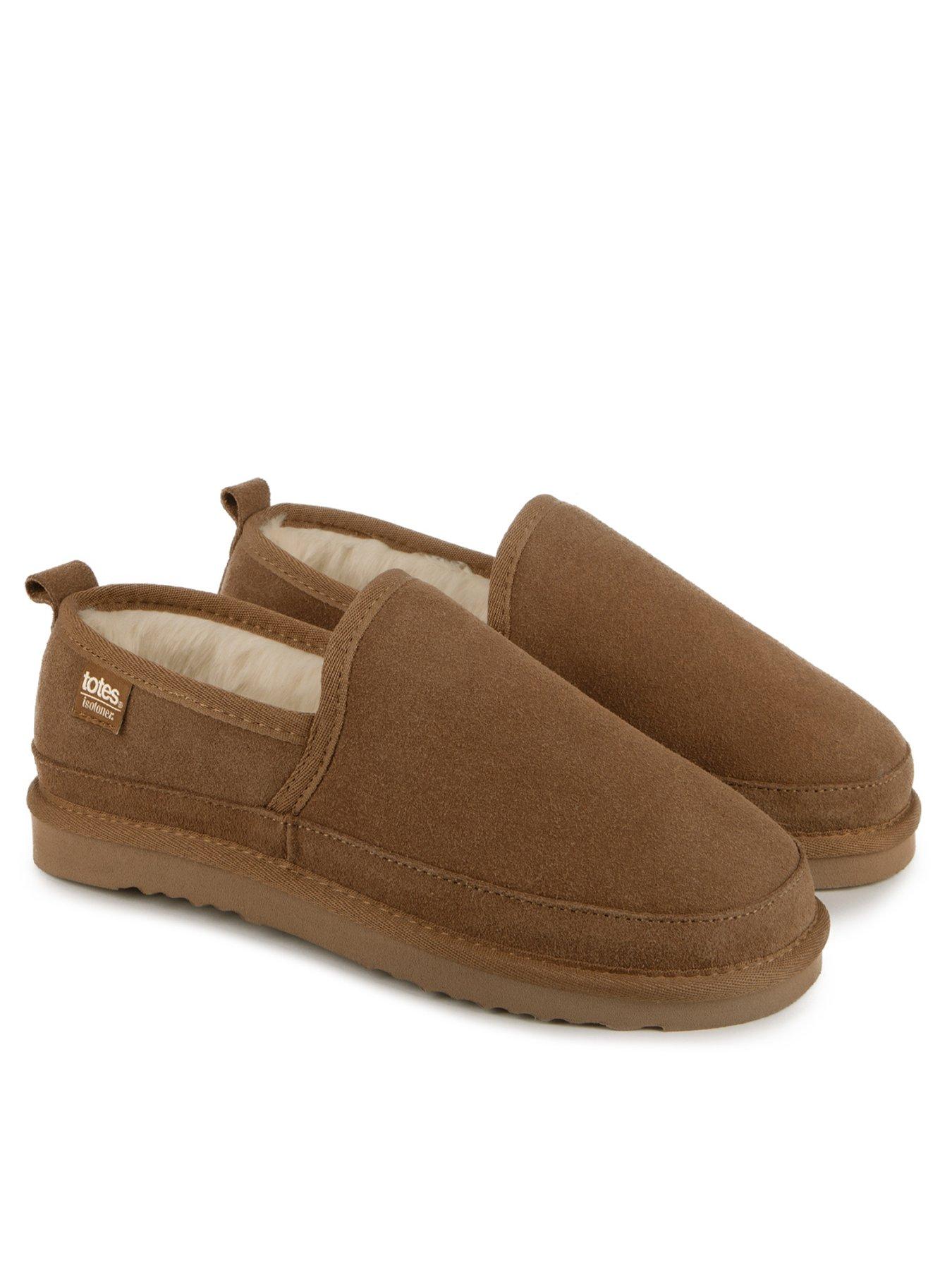 totes-totes-suede-full-back-slipper