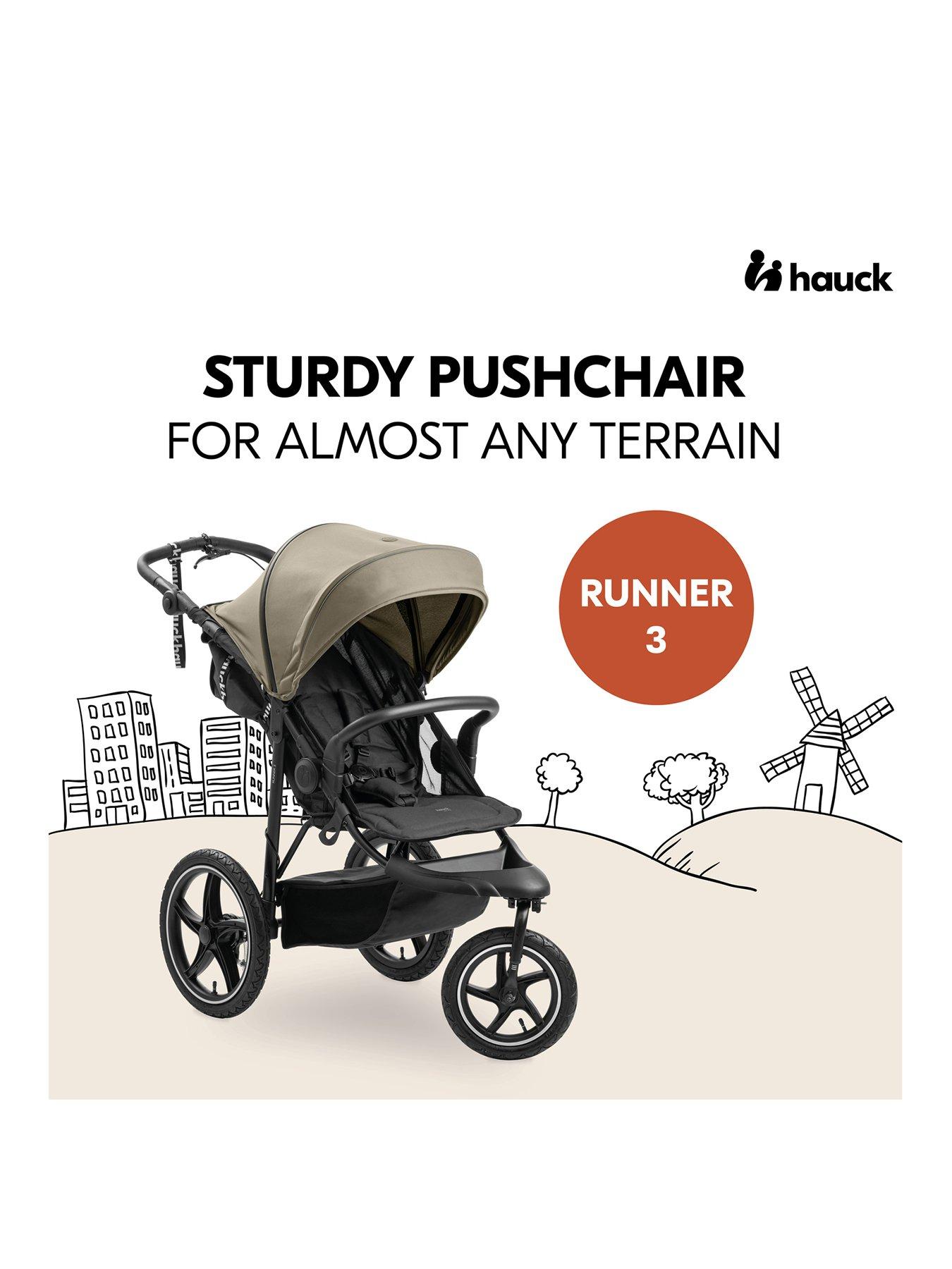 hauck-runner-3-pushchair-olivestillFront