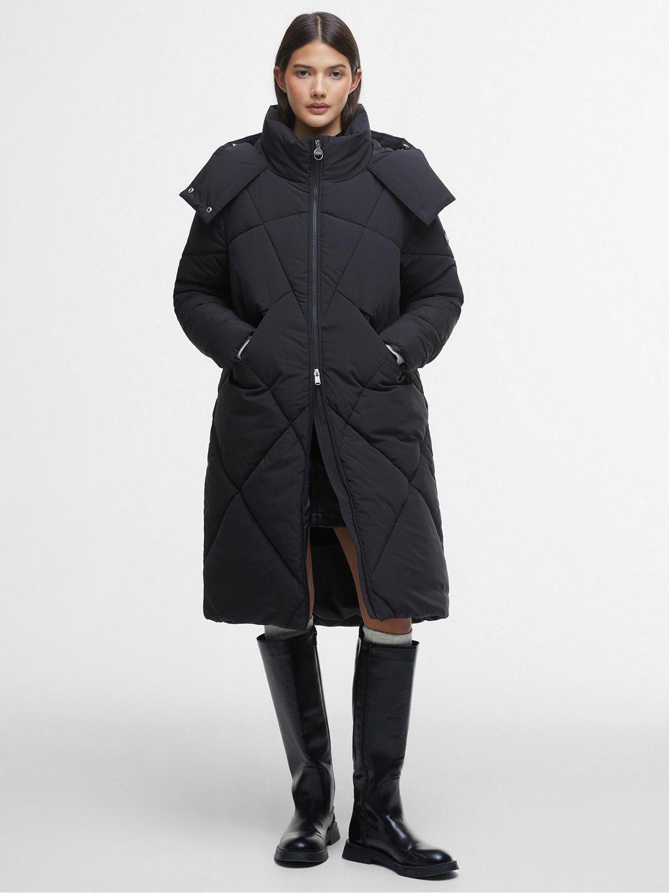 Arabella faux fur hooded jacket sales