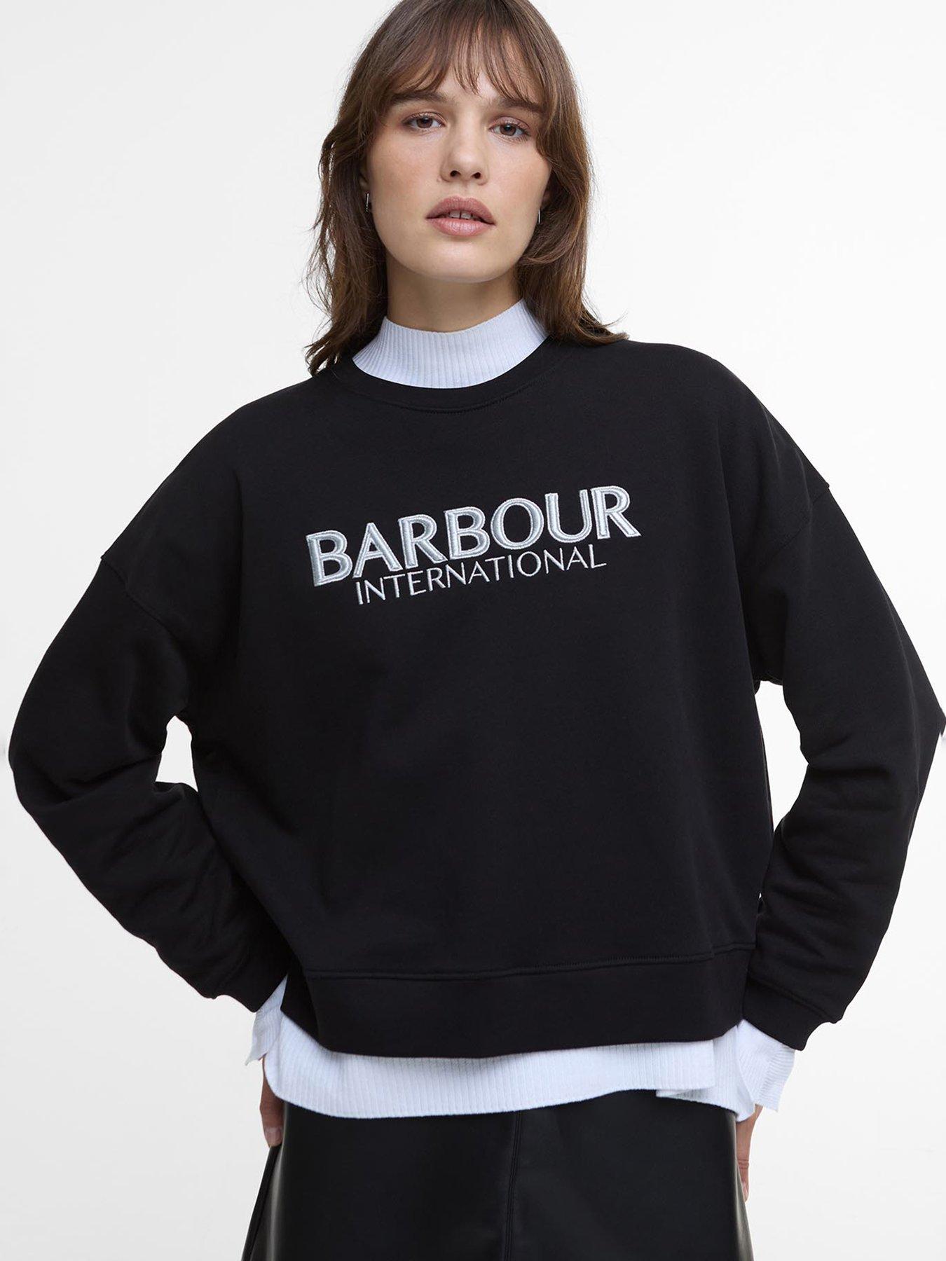 barbour-international-franchesca-sweatshirt-blackfront