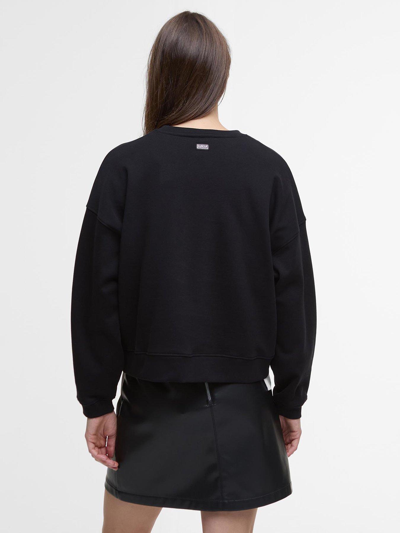 barbour-international-franchesca-sweatshirt-blackstillFront