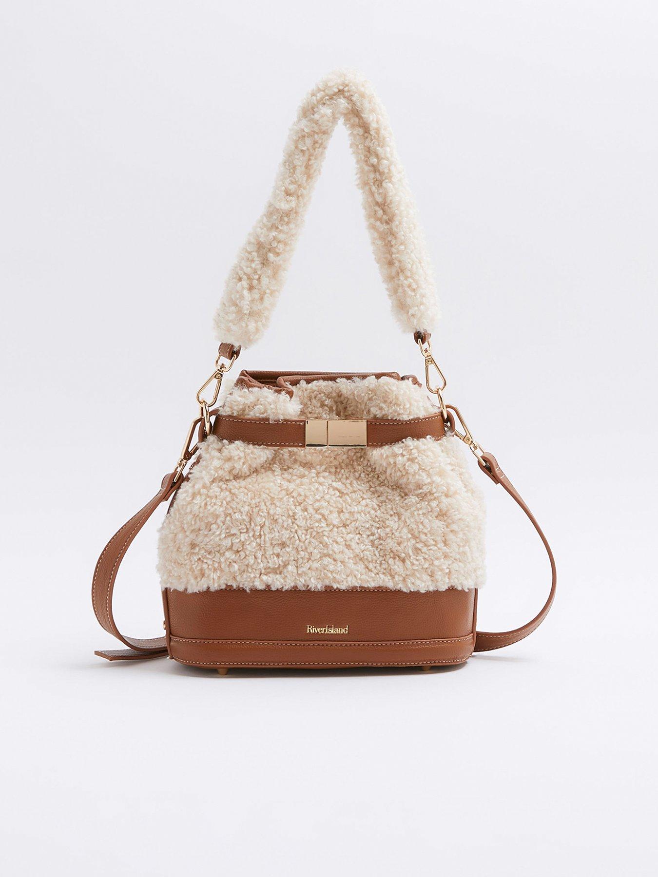 river-island-borg-bucket-bag-beige