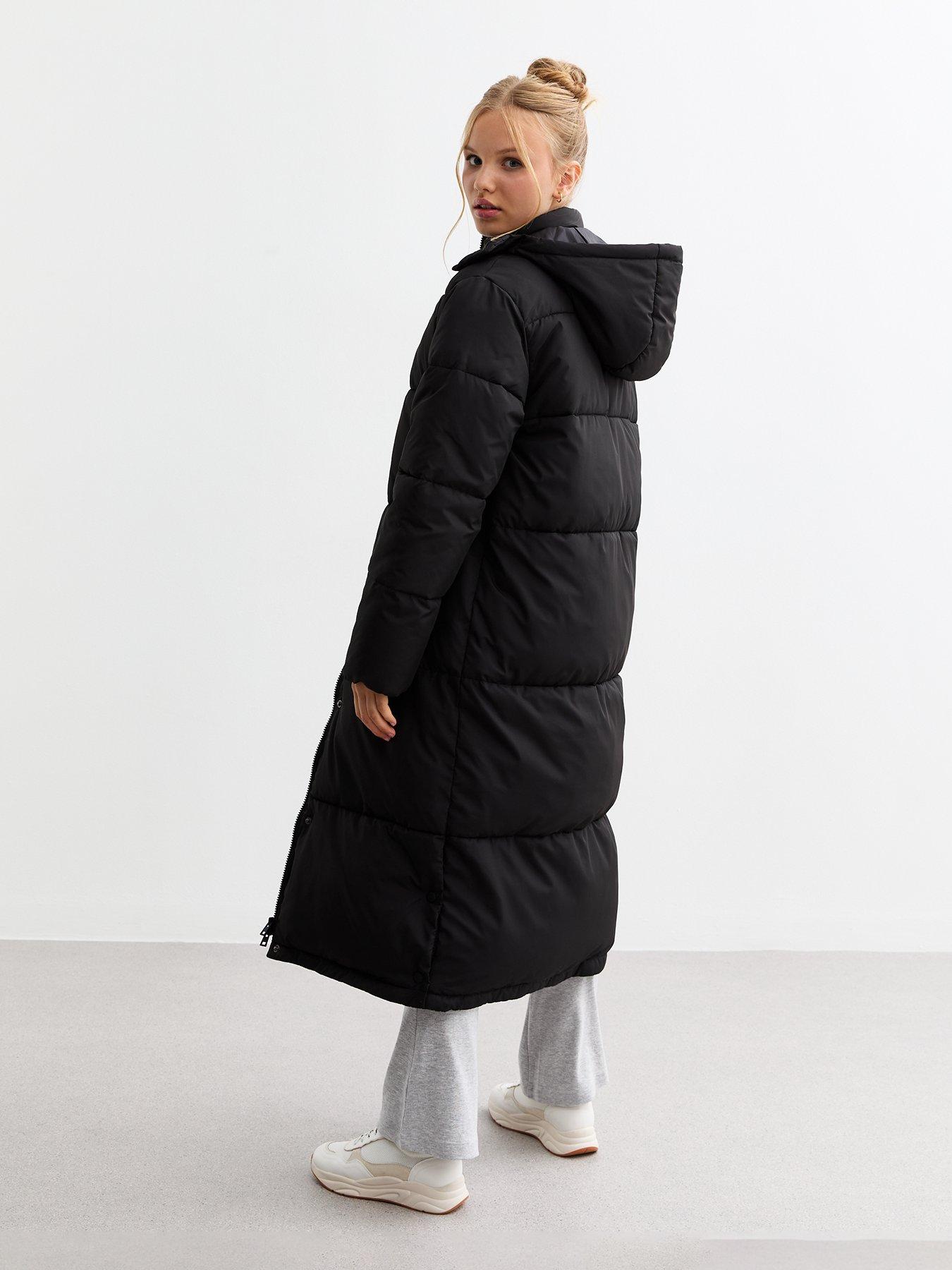 new-look-915-girls-black-tiered-shell-coatback