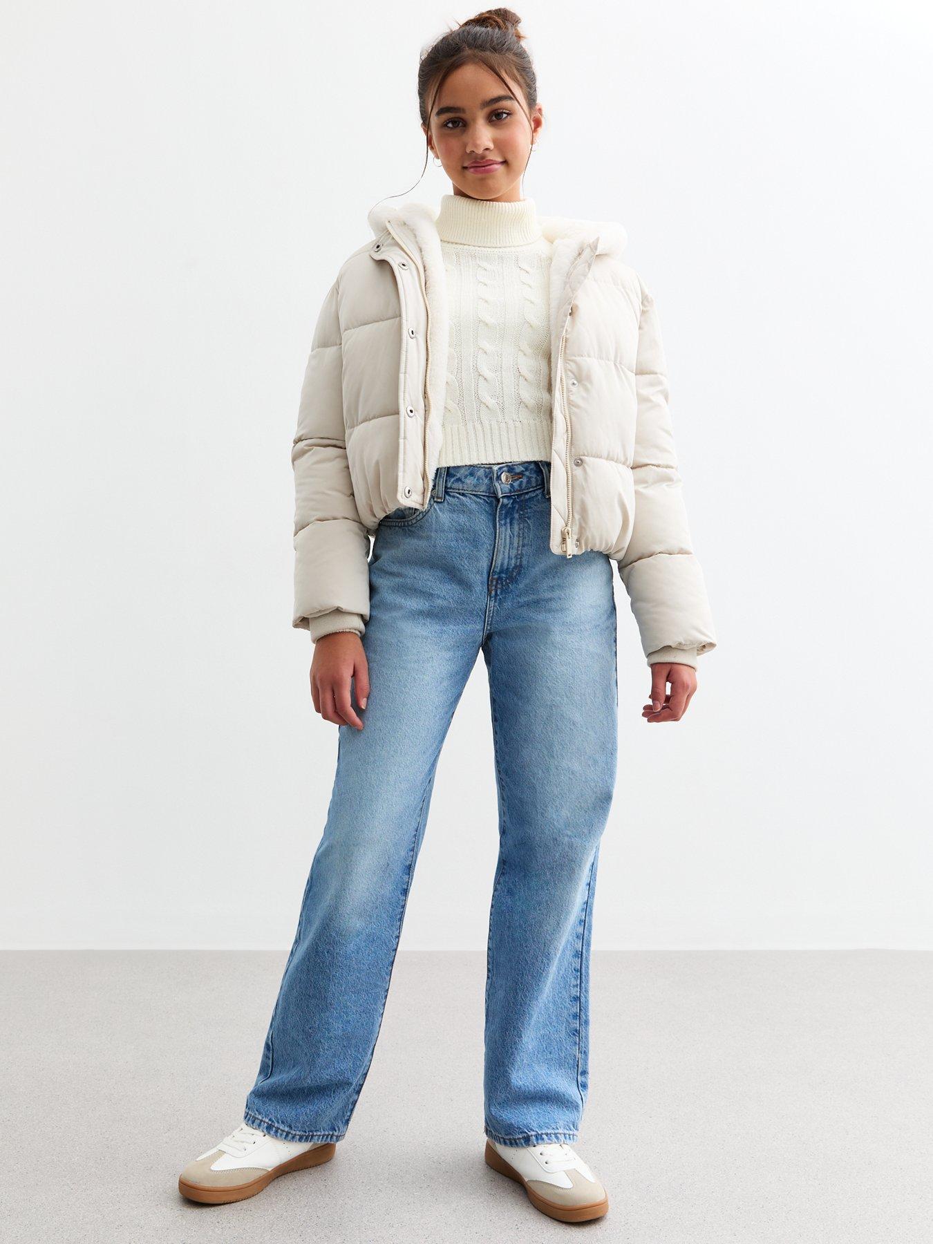 new-look-915-girls-off-white-fitted-cable-knit-roll-neck-jumperstillFront