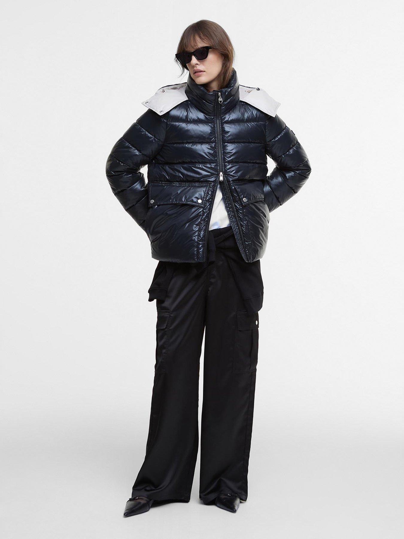 Image 3 of 6 of Barbour International Della Padded Jacket - Black