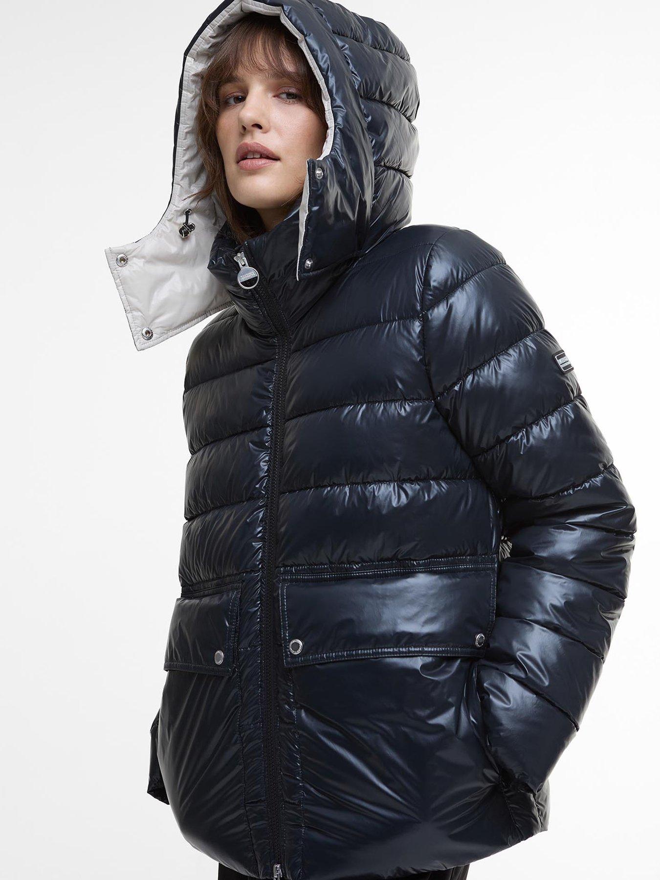 Image 5 of 6 of Barbour International Della Padded Jacket - Black