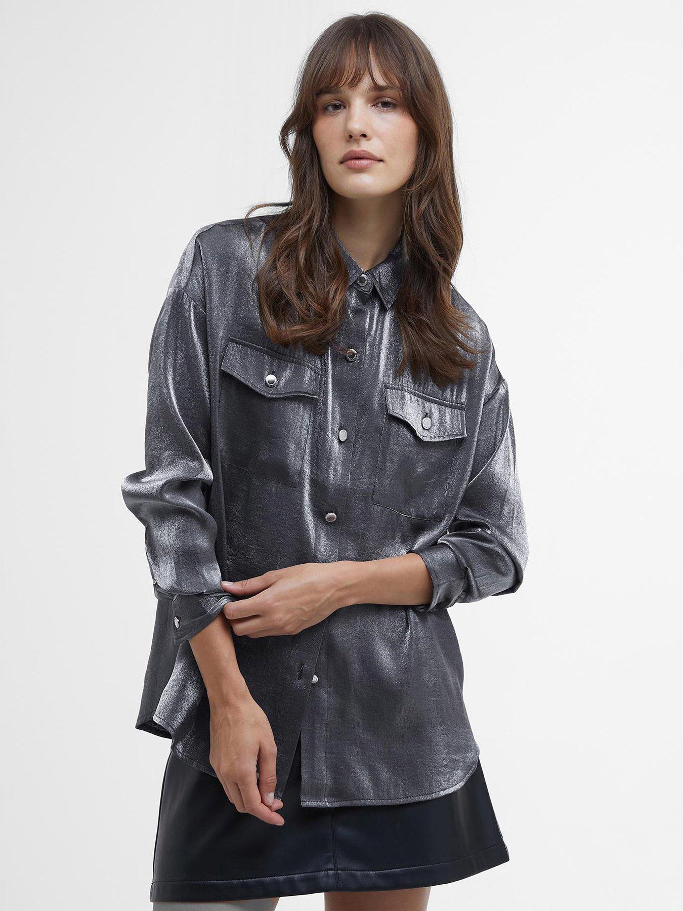undefined Della Shirt - Grey