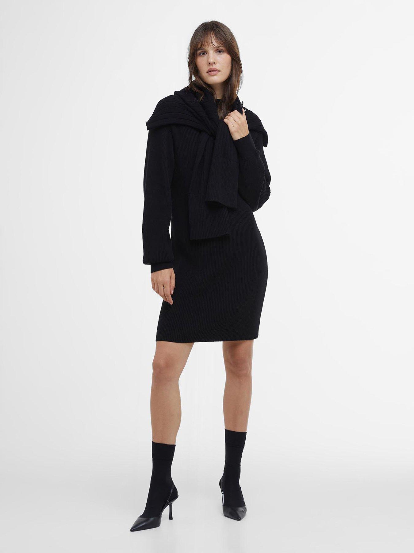 barbour-international-franchesca-knitted-dress-blackback