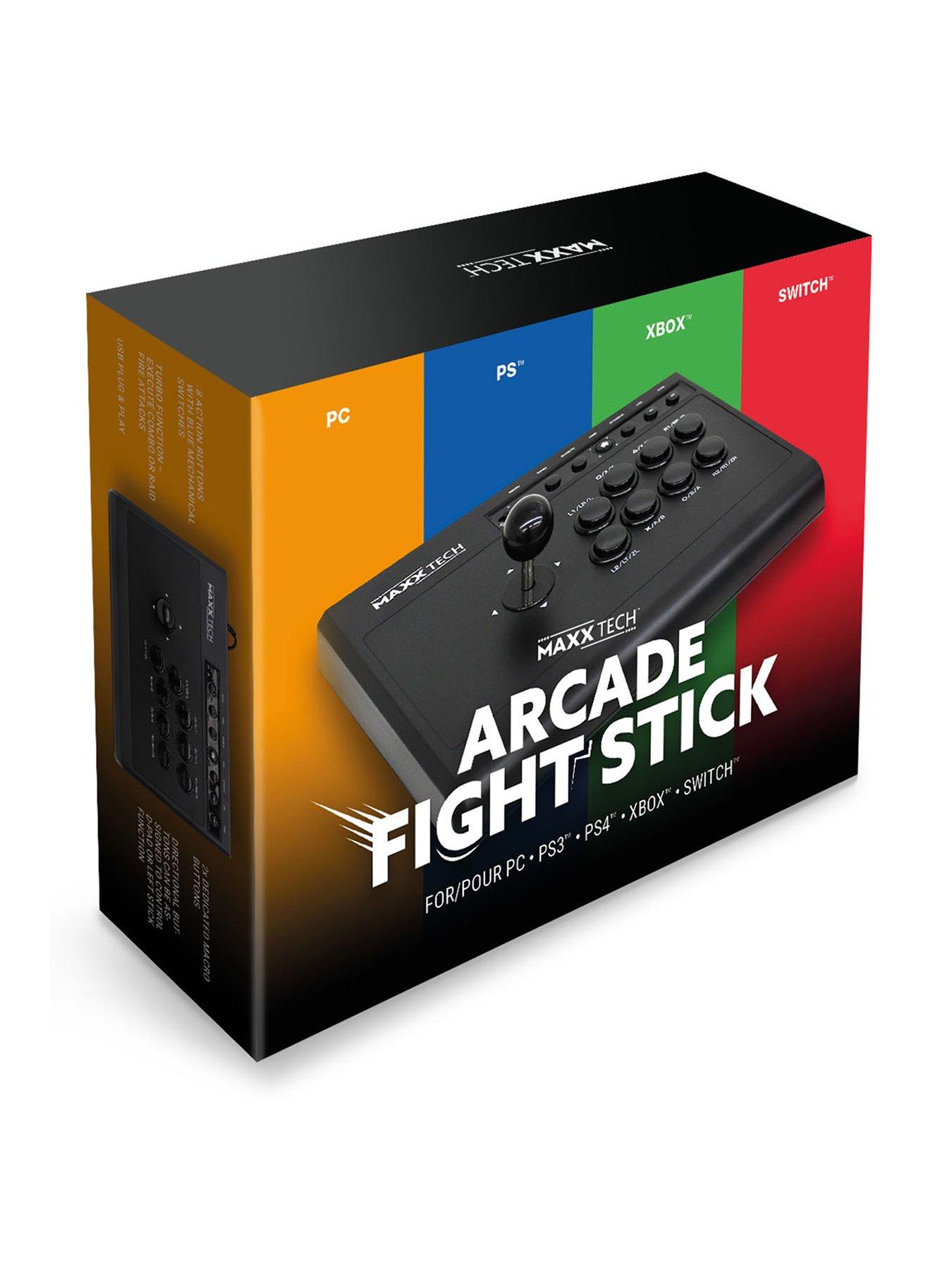 Image 1 of 6 of Maxx Tech Maxx Tech Multiplatform Arcade Fight Stick