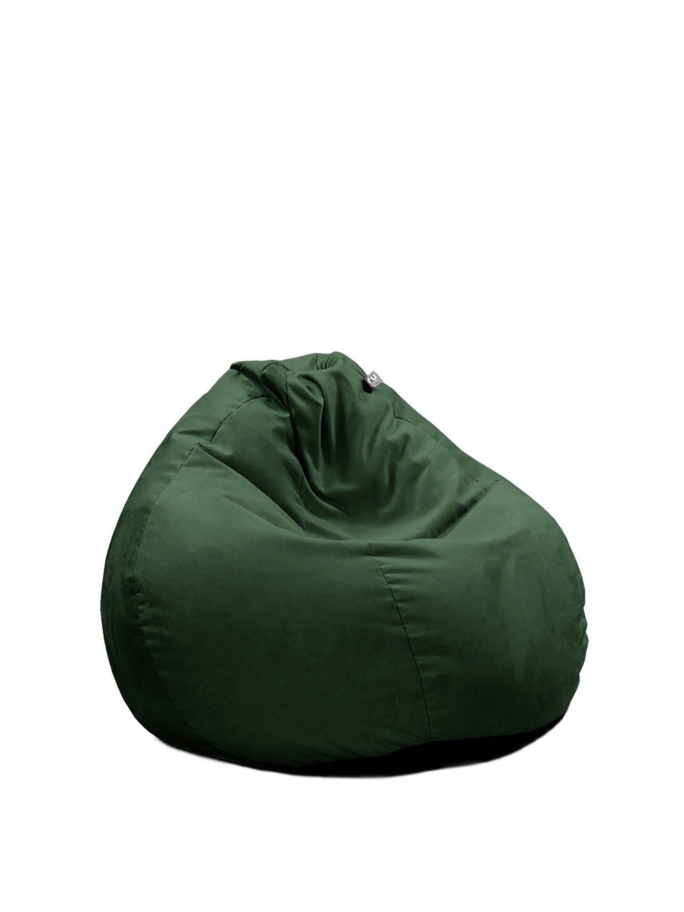 rucomfy-slouchbag-bean-bag-velvet--emeraldstillFront