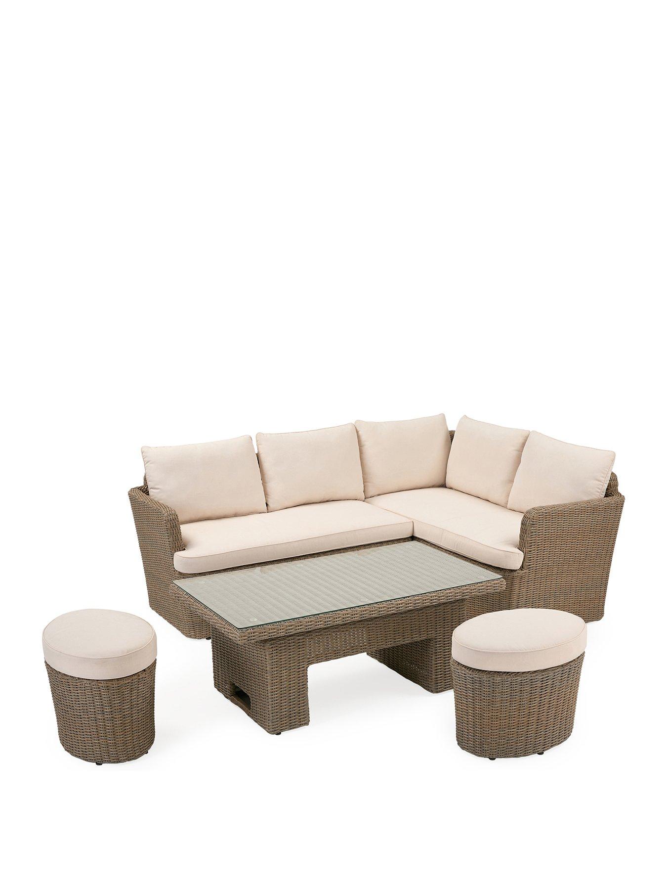 Image 2 of 6 of The Very Collection Albany Corner Dining Set With Lift Up Table