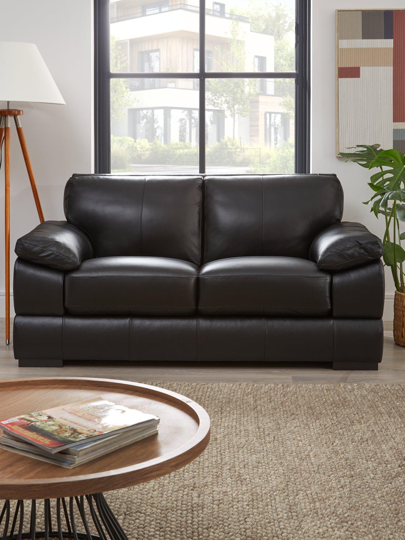 The Very Collection Marlow Italian Leather 2 Seater Sofa