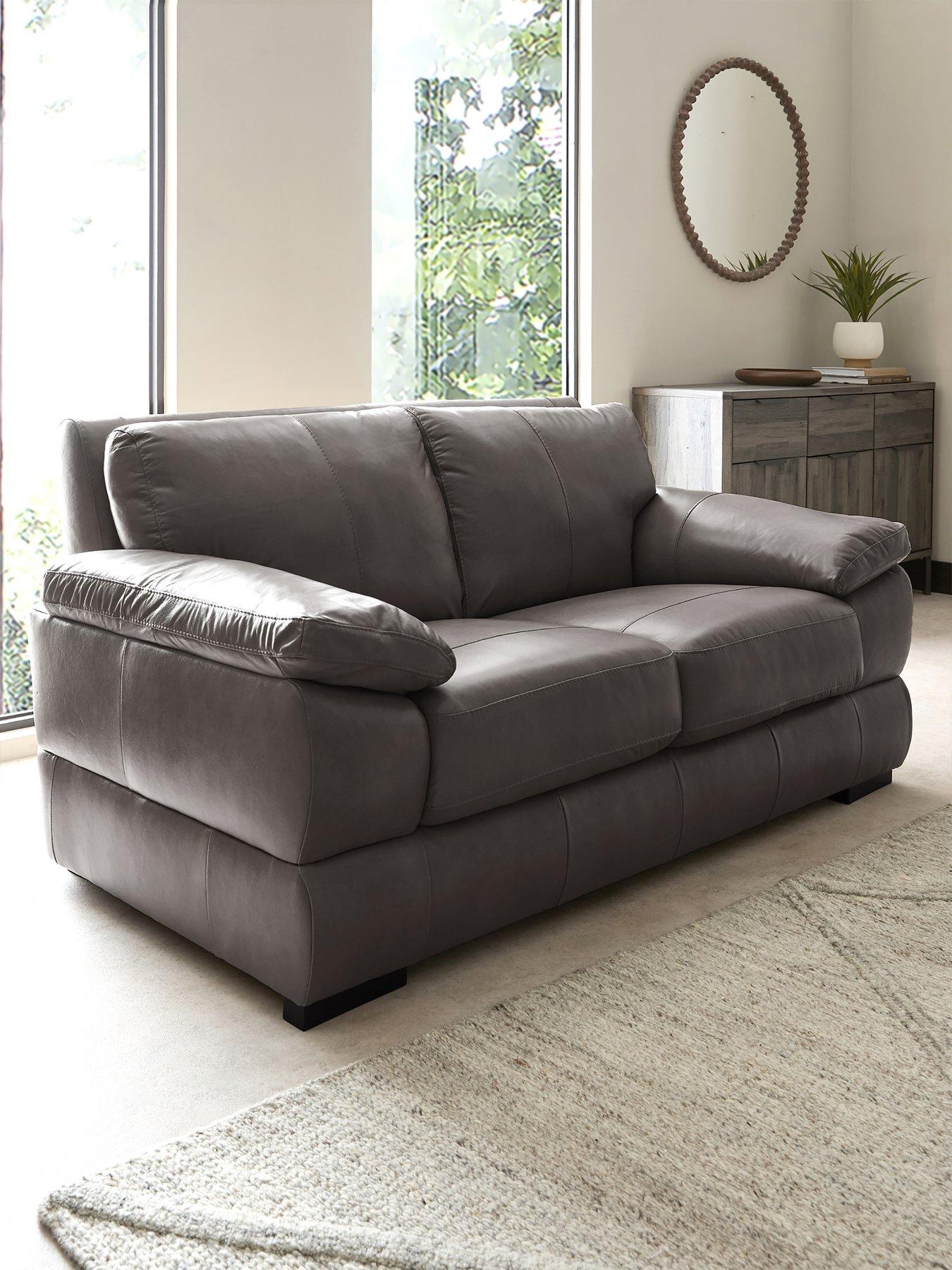 The Very Collection Marlow Italian Leather 2 Seater Sofa