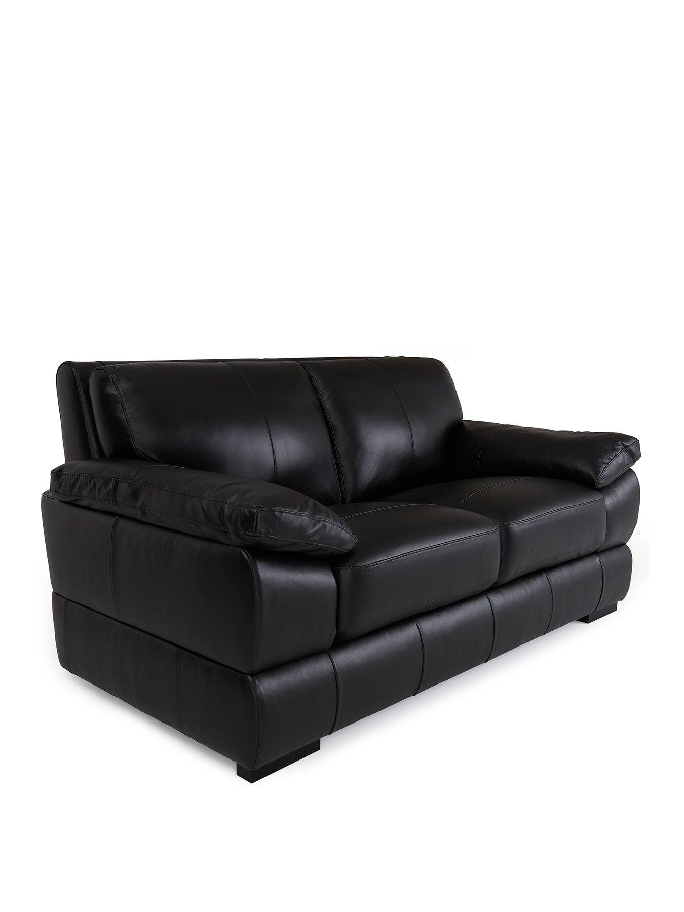 Image 3 of 7 of The Very Collection Marlow 2 Seater Leather Sofa