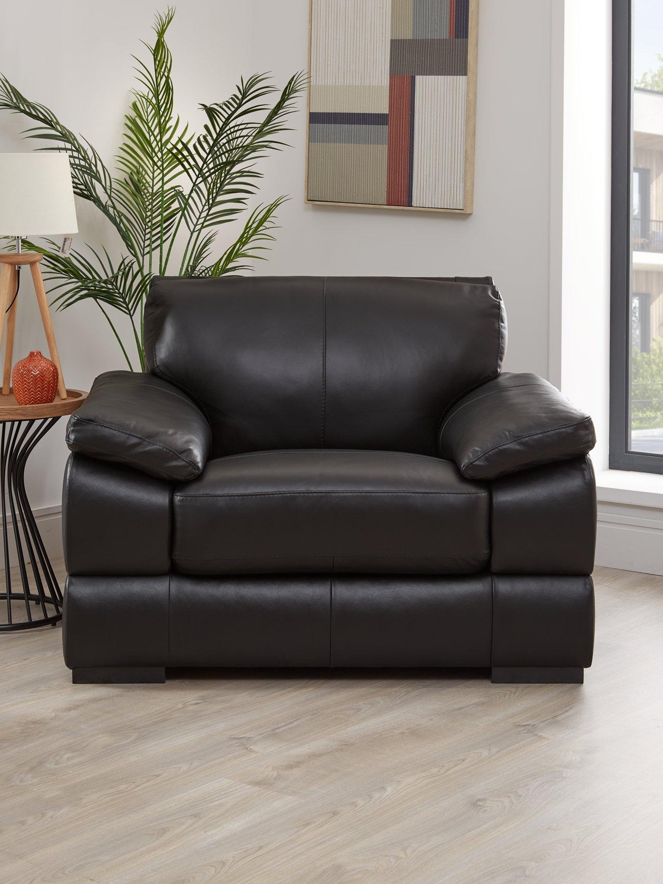 very-home-marlow-leather-armchair