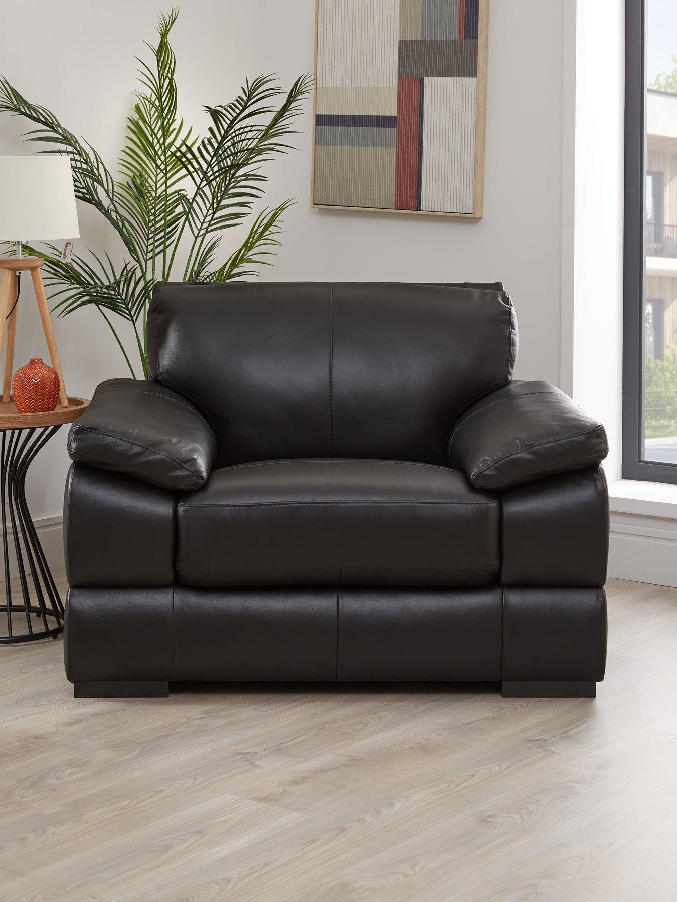 The Very Collection Marlow Italian Leather Armchair