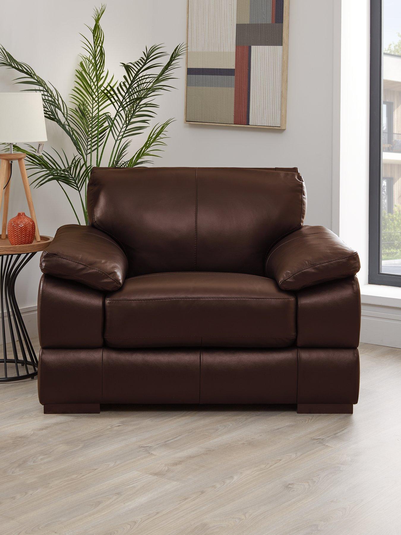 The Very Collection Marlow Italian Leather Armchair