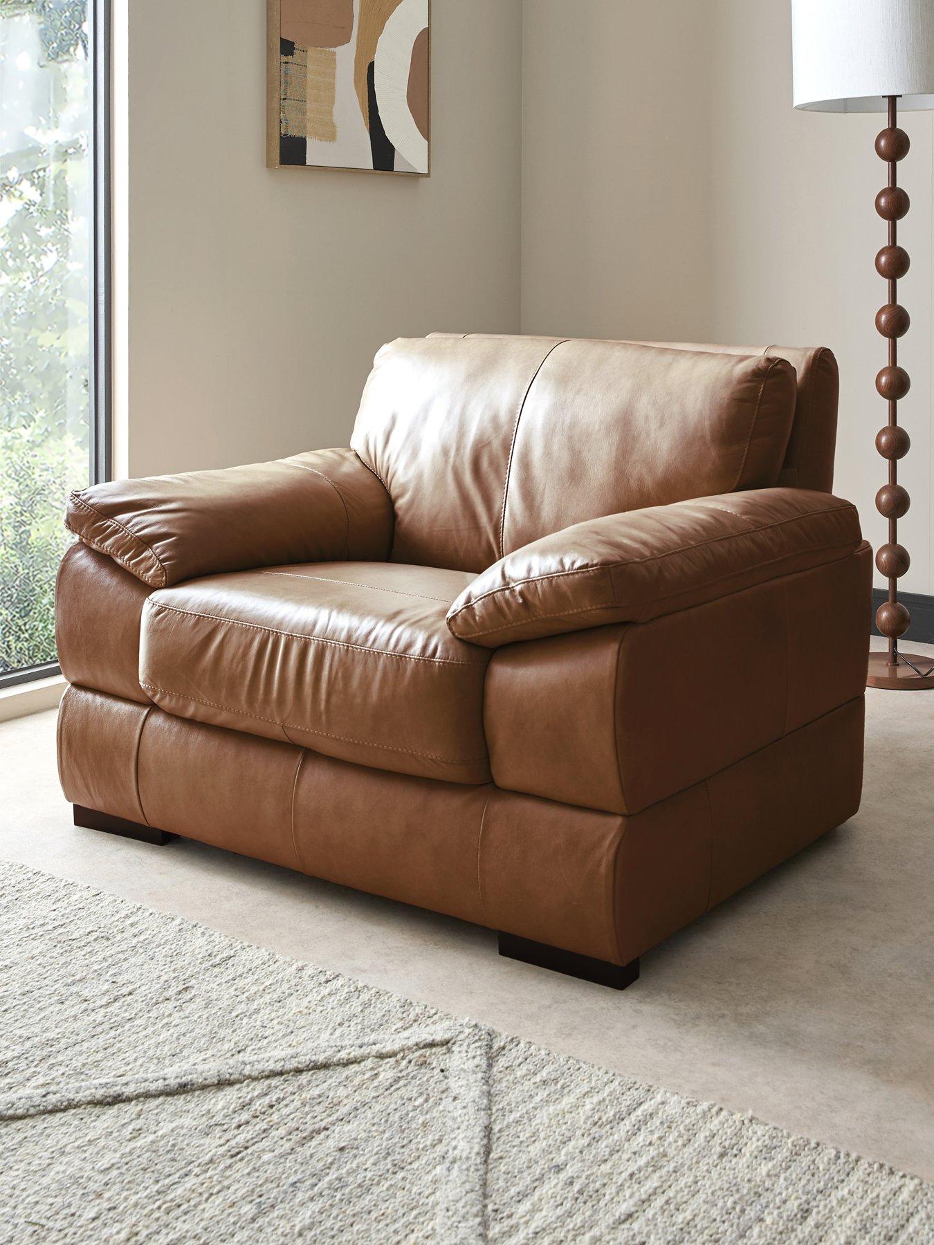 The Very Collection Marlow Italian Leather Armchair