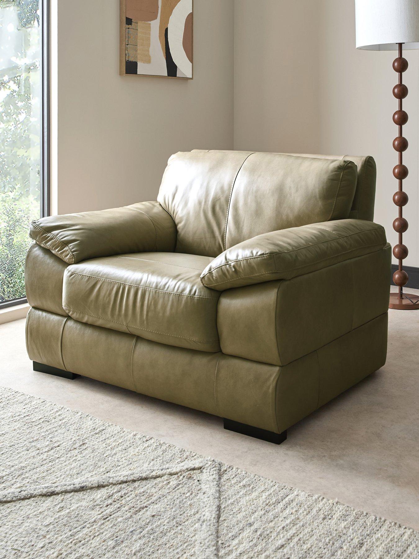 The Very Collection Marlow Italian Leather Armchair