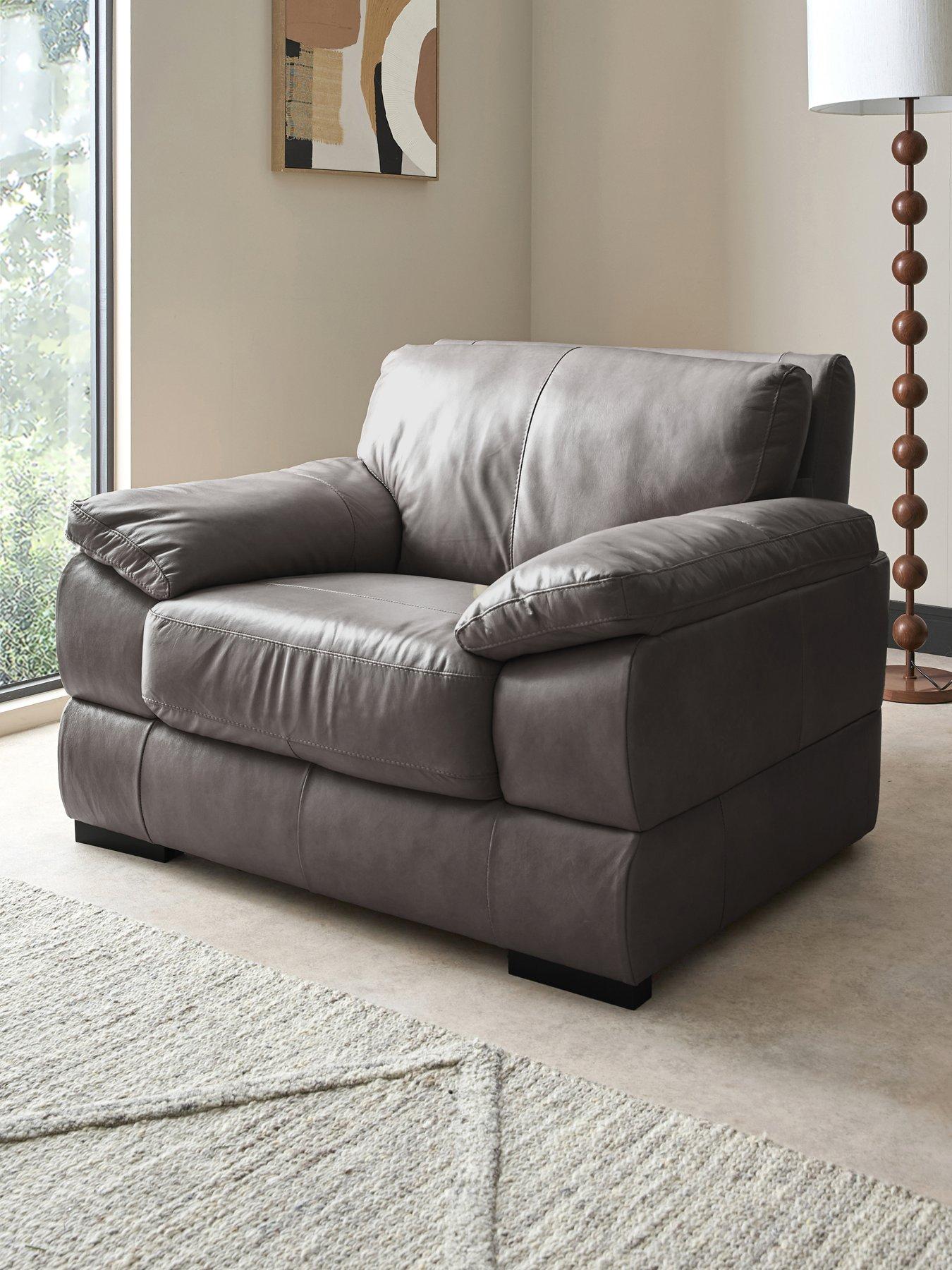 The Very Collection Marlow Italian Leather Armchair