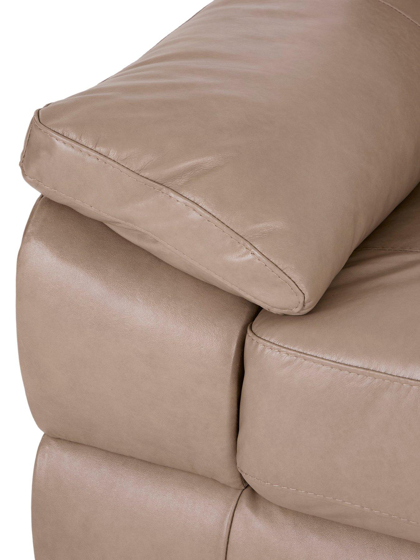 Image 4 of 7 of The Very Collection Marlow Italian Leather Armchair