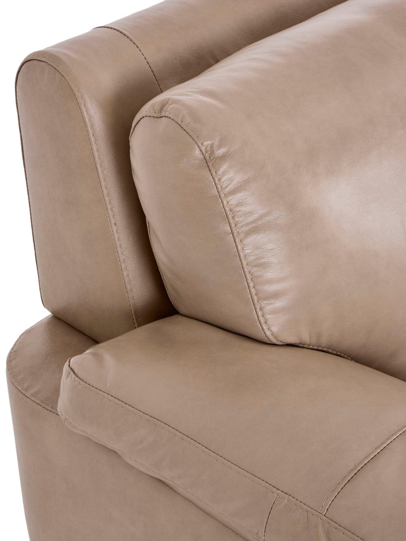 Image 5 of 7 of The Very Collection Marlow Italian Leather Armchair