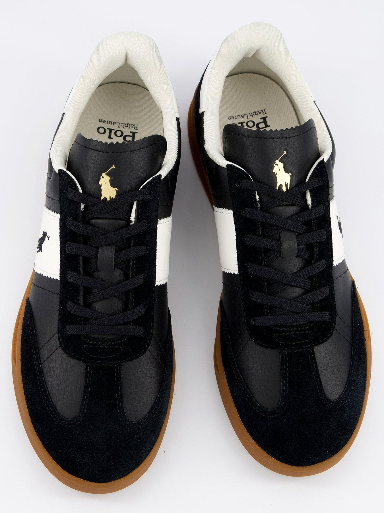 polo-ralph-lauren-heritage-aera-leather-trainers-blackwhiteoutfit