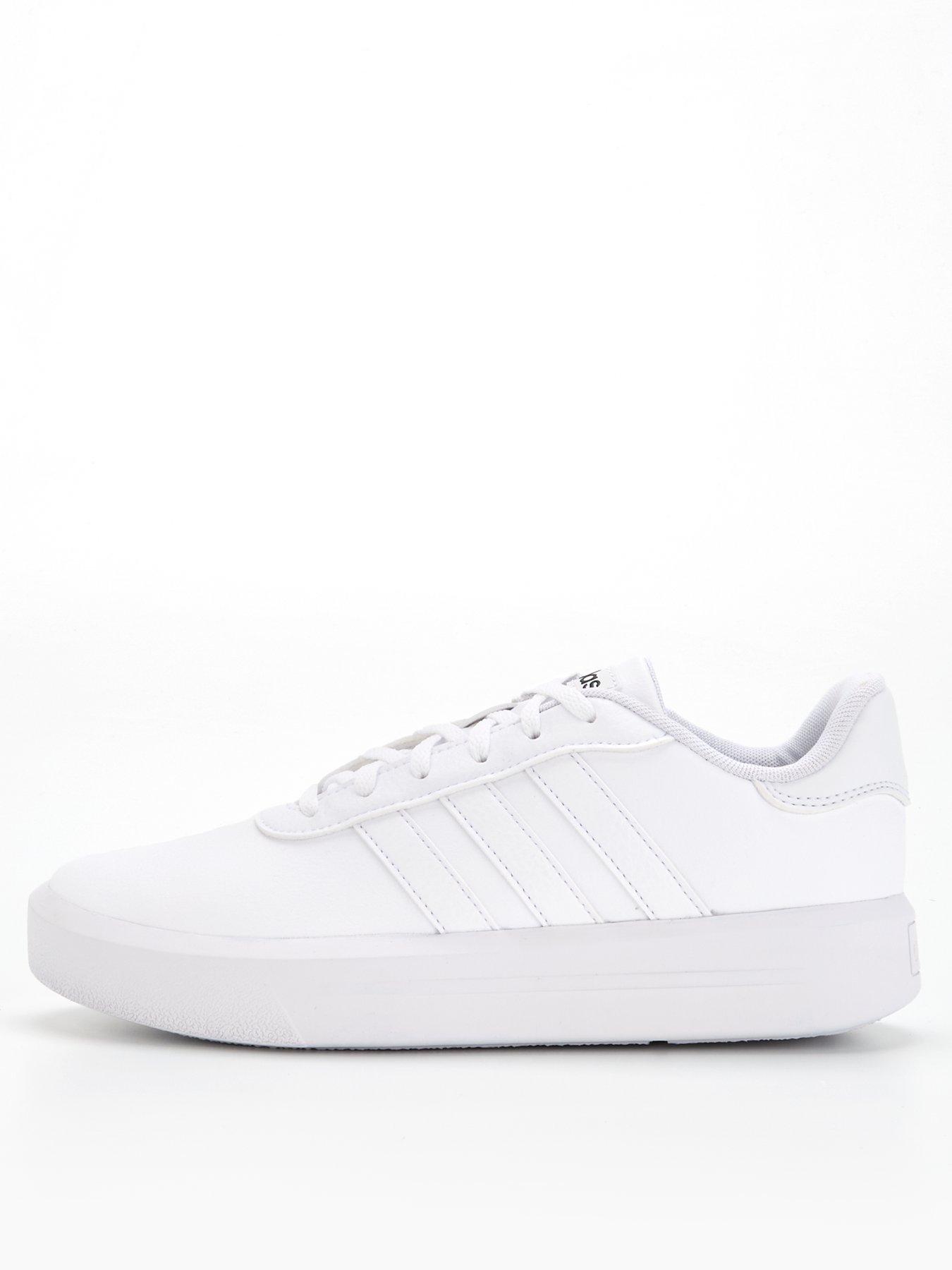 adidas-womens-court-platform-trainers--white