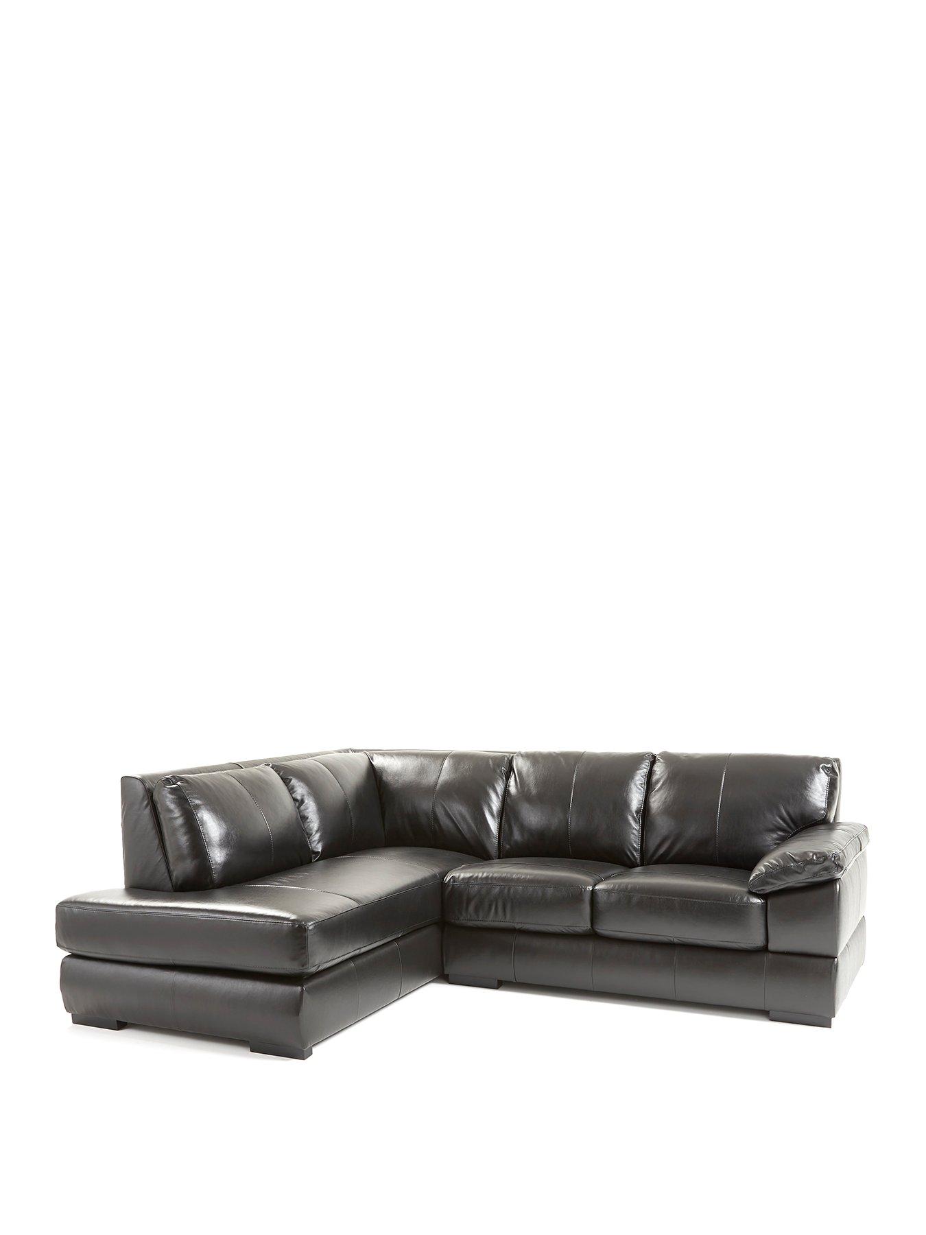 very-home-marlow-left-hand-corner-leather-chaisestillFront