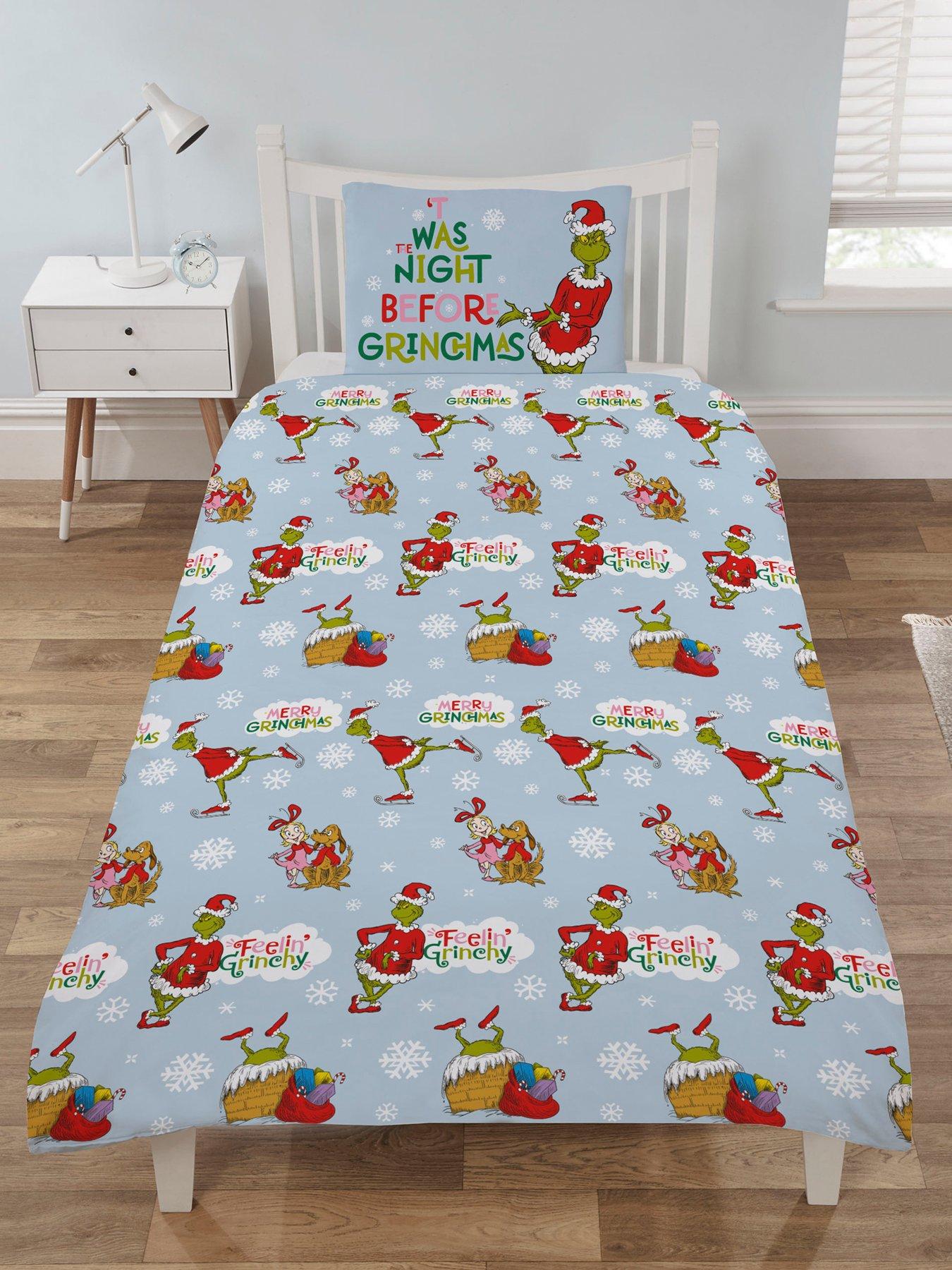 The Grinch Feelin Grinchy Duvet Cover Set Very Ireland