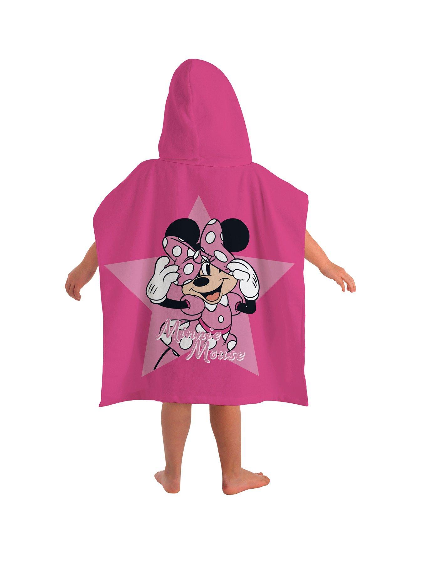 minnie-mouse-star-hooded-poncho-towelnbspback