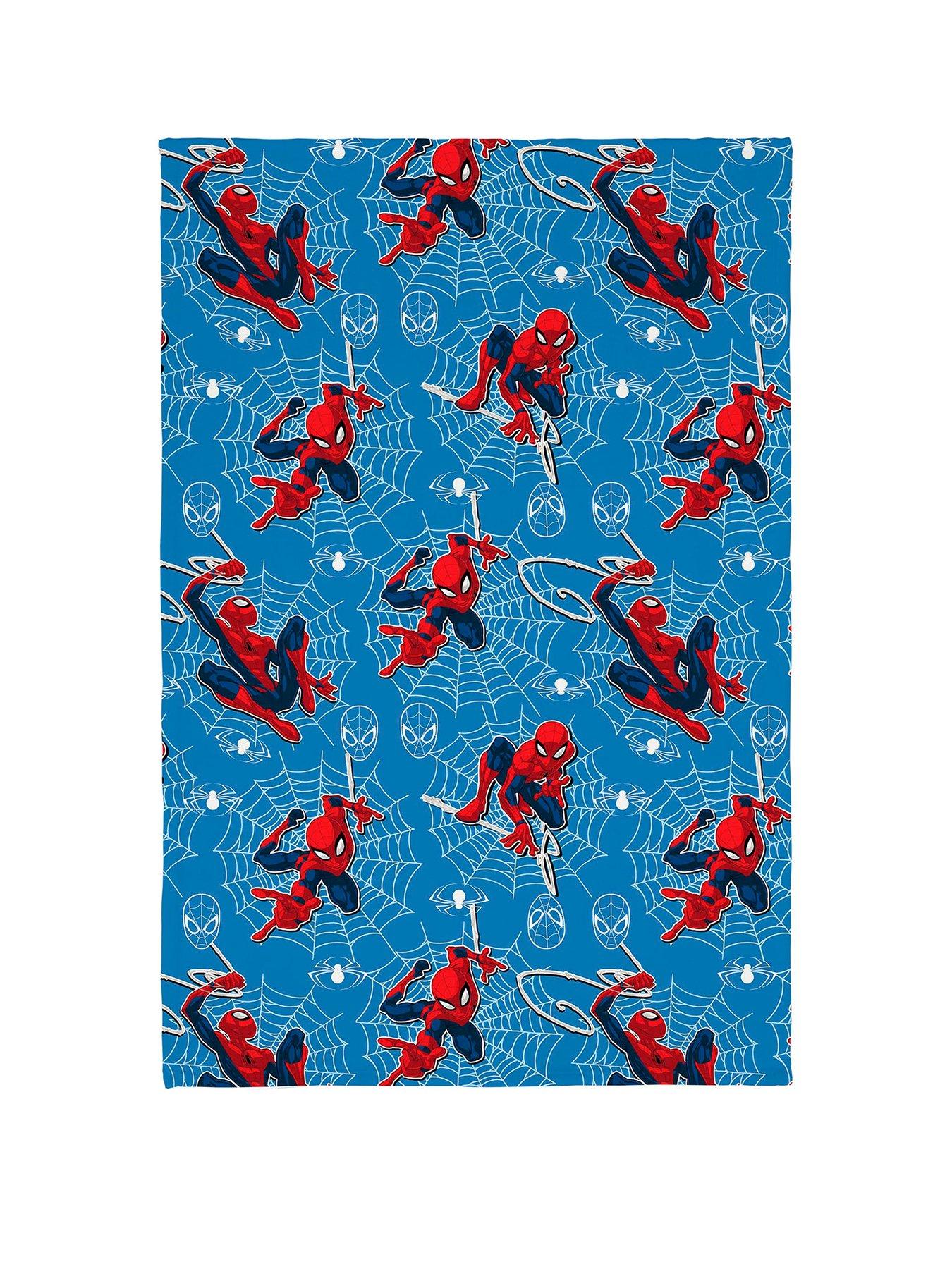 Image 1 of 2 of Marvel Spiderman Jump Fleece Blanket