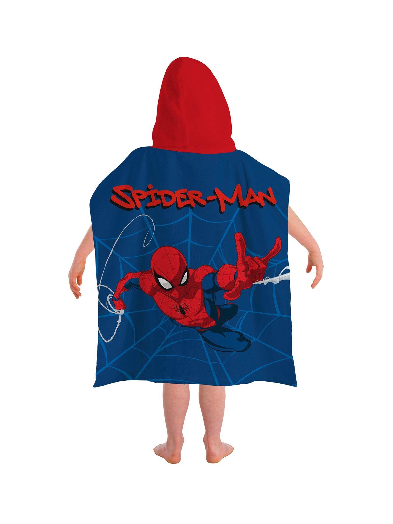 marvel-spiderman-jump-hooded-poncho-towelnbspback