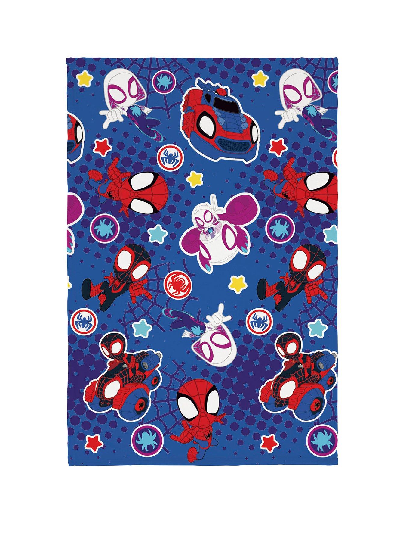 Image 1 of 2 of Spiderman Spidey and His Amazing Friends Power of 3 Fleece Blanket