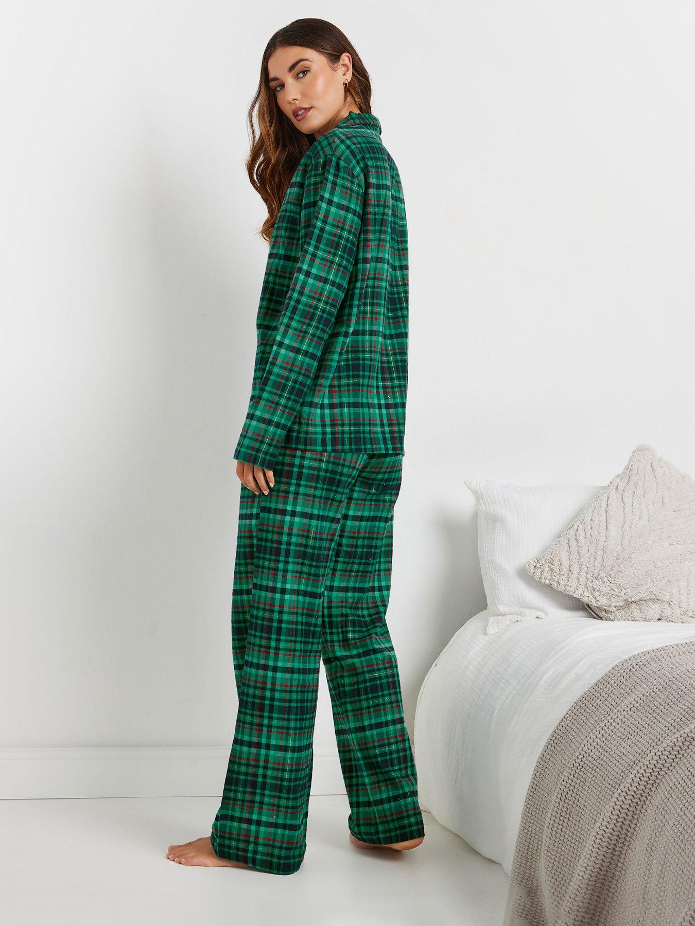 long-tall-sally-tall-check-pj-setstillFront