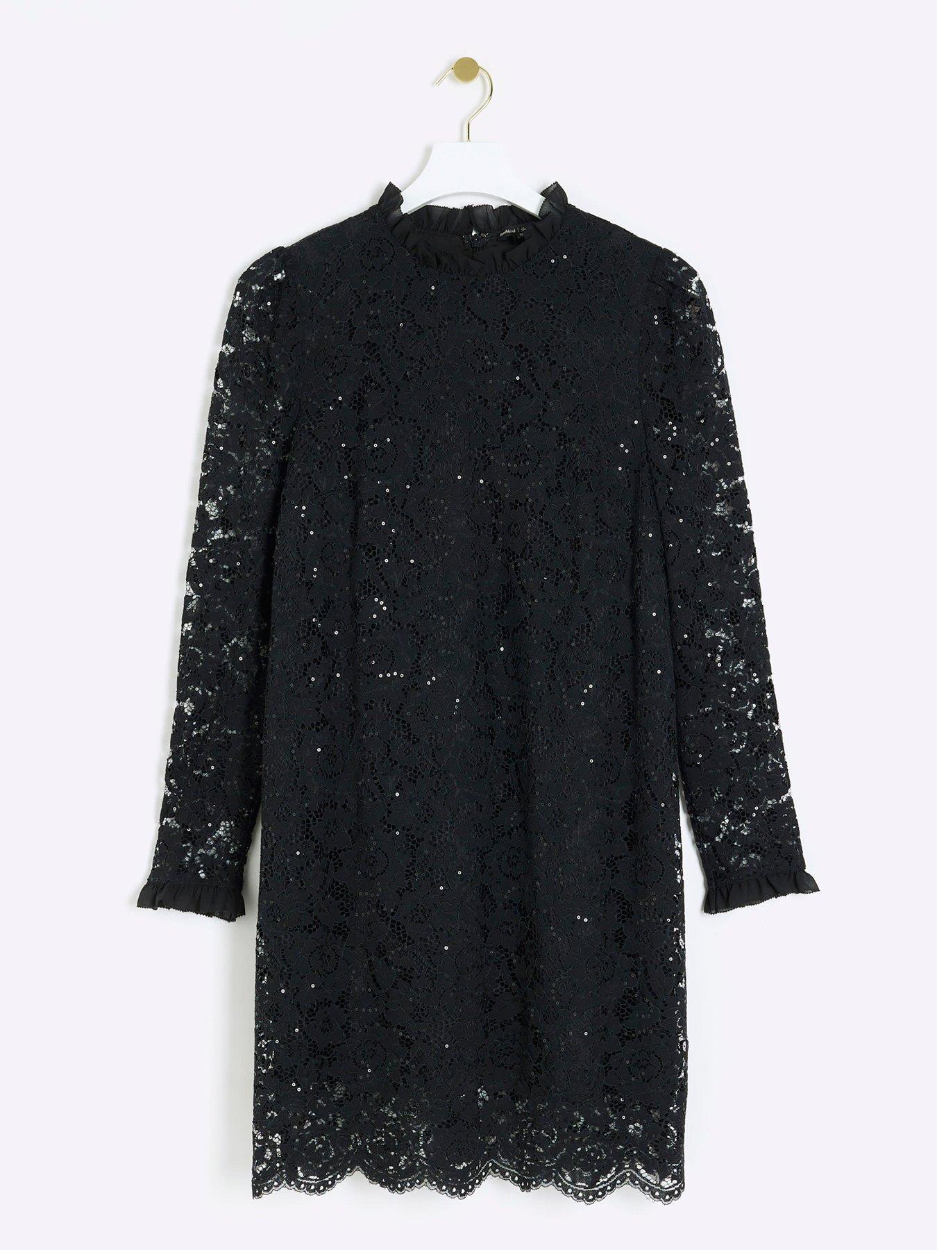 river-island-lace-shift-mini-dress-blackdetail