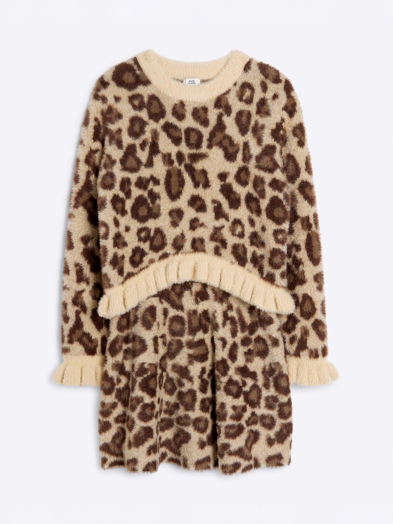 river-island-leopard-jumper-and-skirt-set-brownstillFront